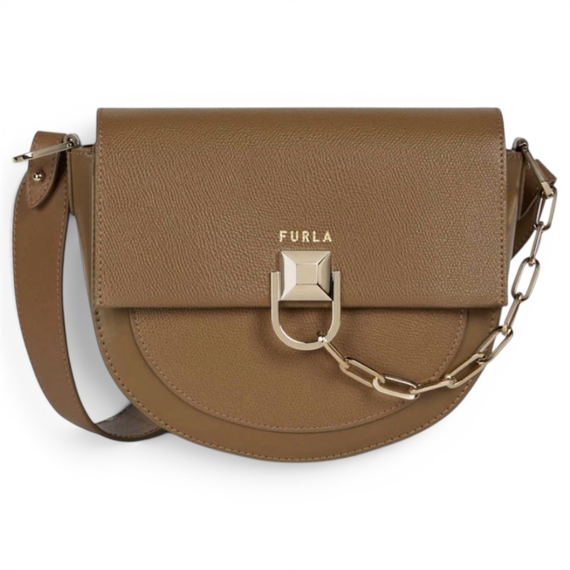 Leather crossbody bag