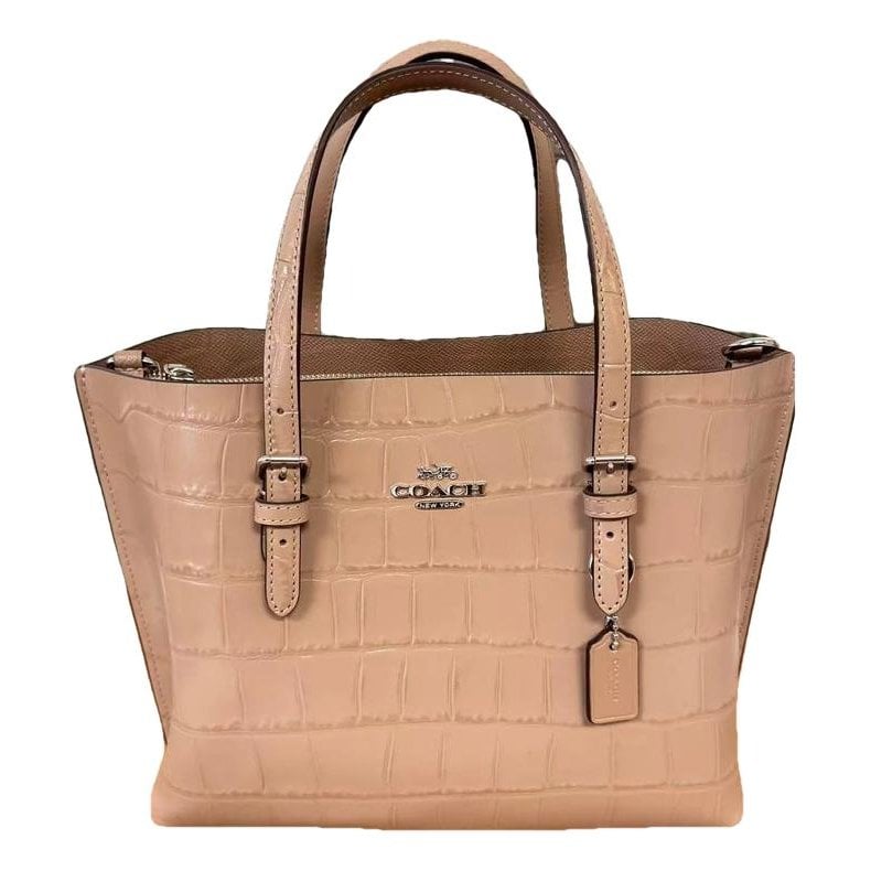 Leather tote