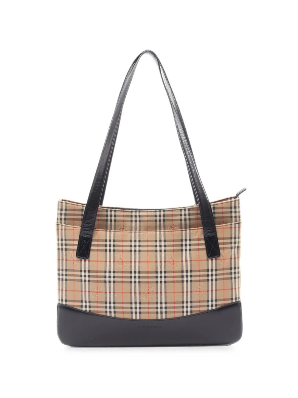 2000s Haymarket check tote bag