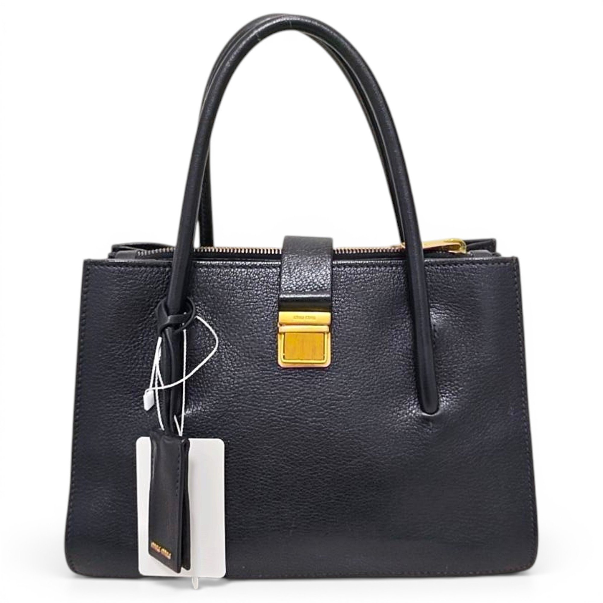 Miu Miu Aventure leather handbag
