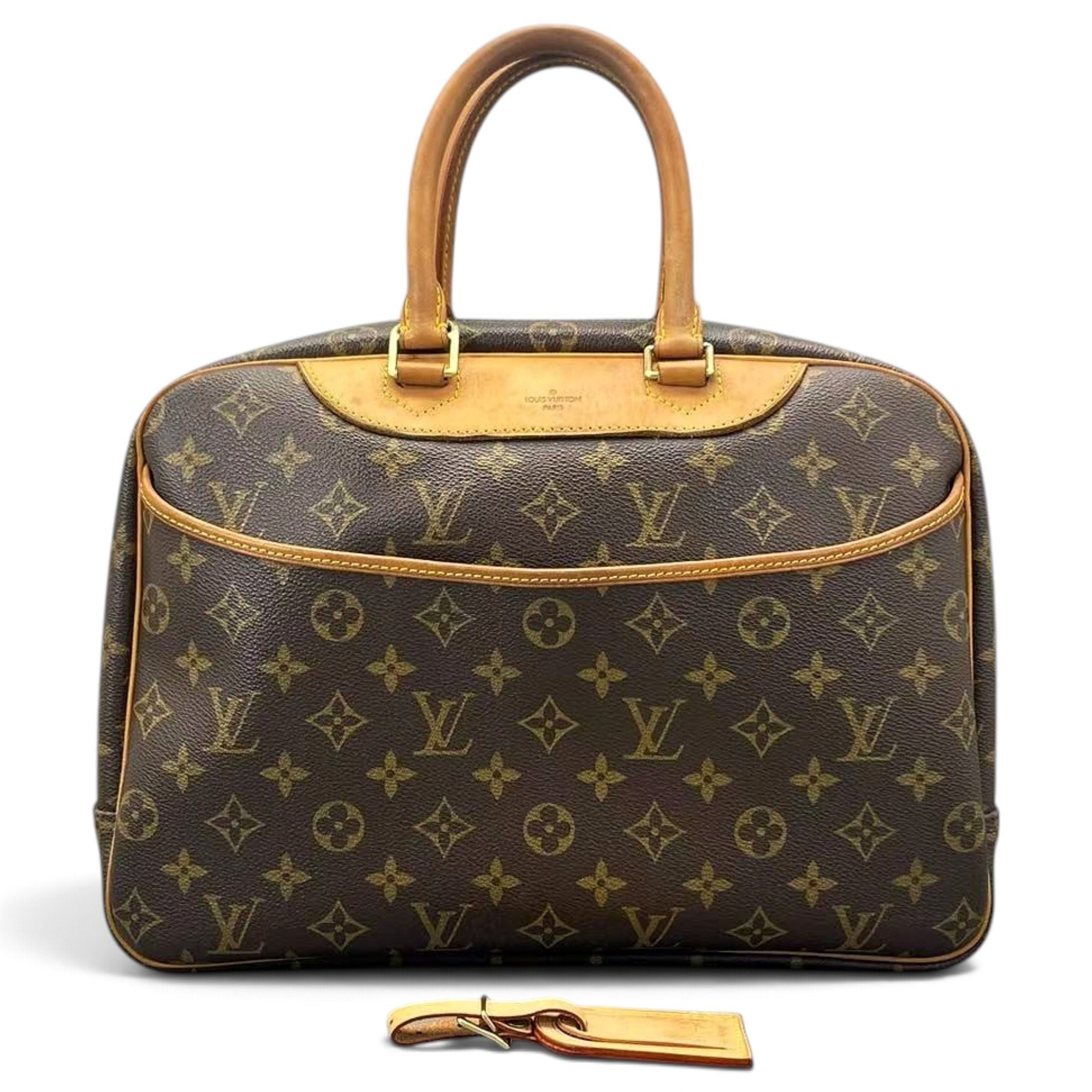 Deauville leather handbag
