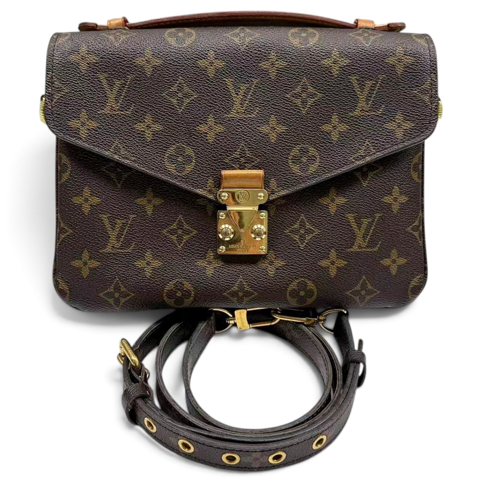 Metis leather crossbody bag