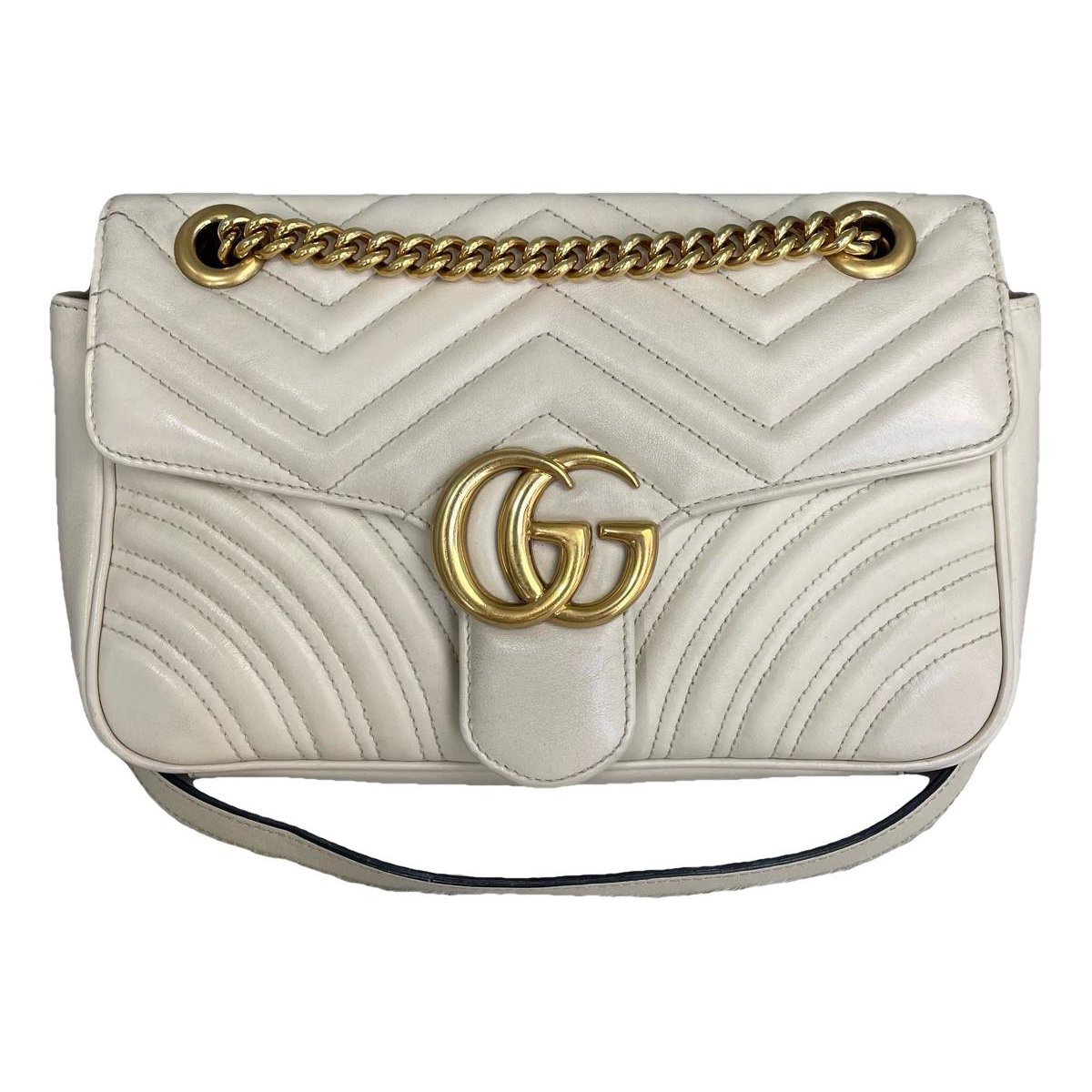 GG Marmont Flap leather handbag