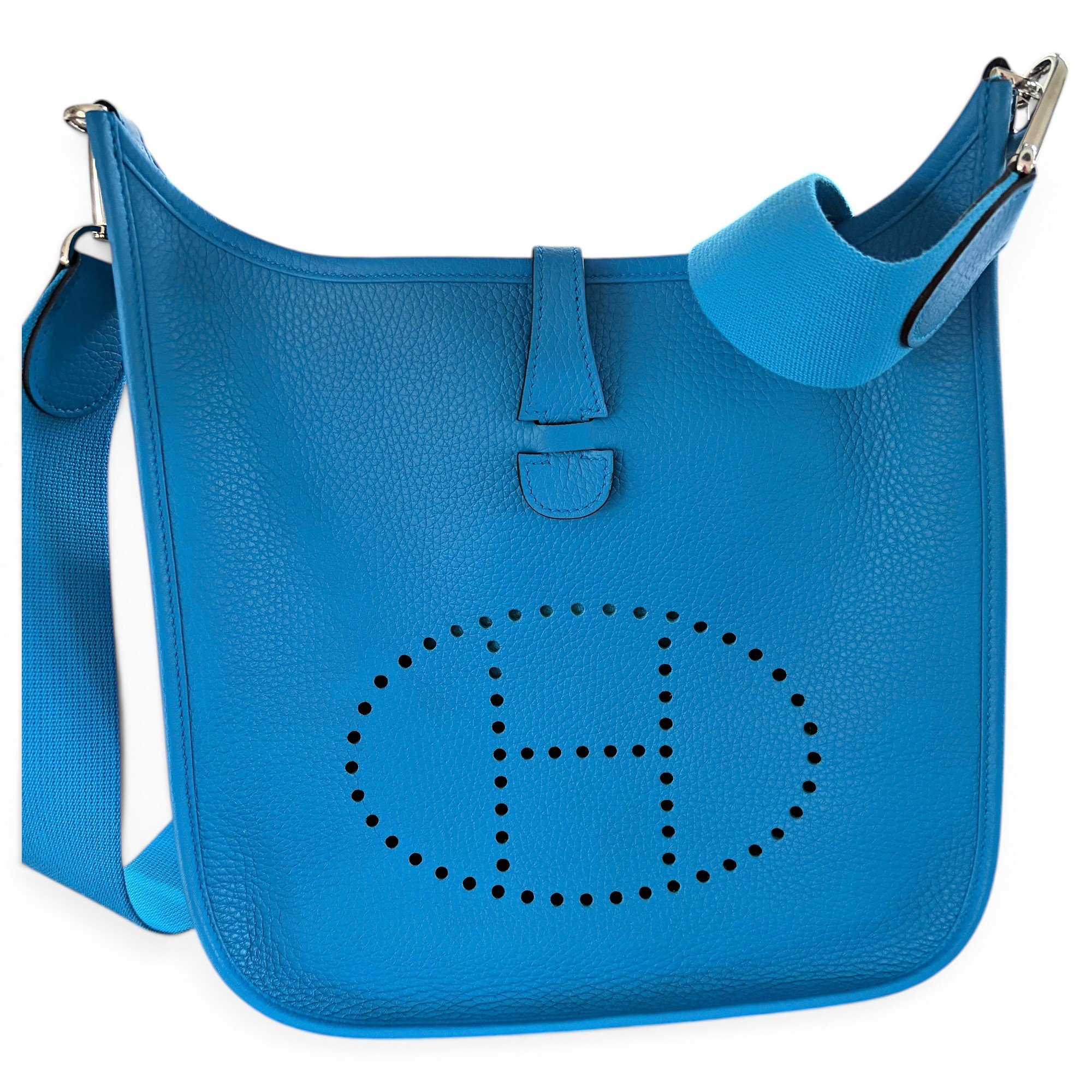Evelyne leather handbag