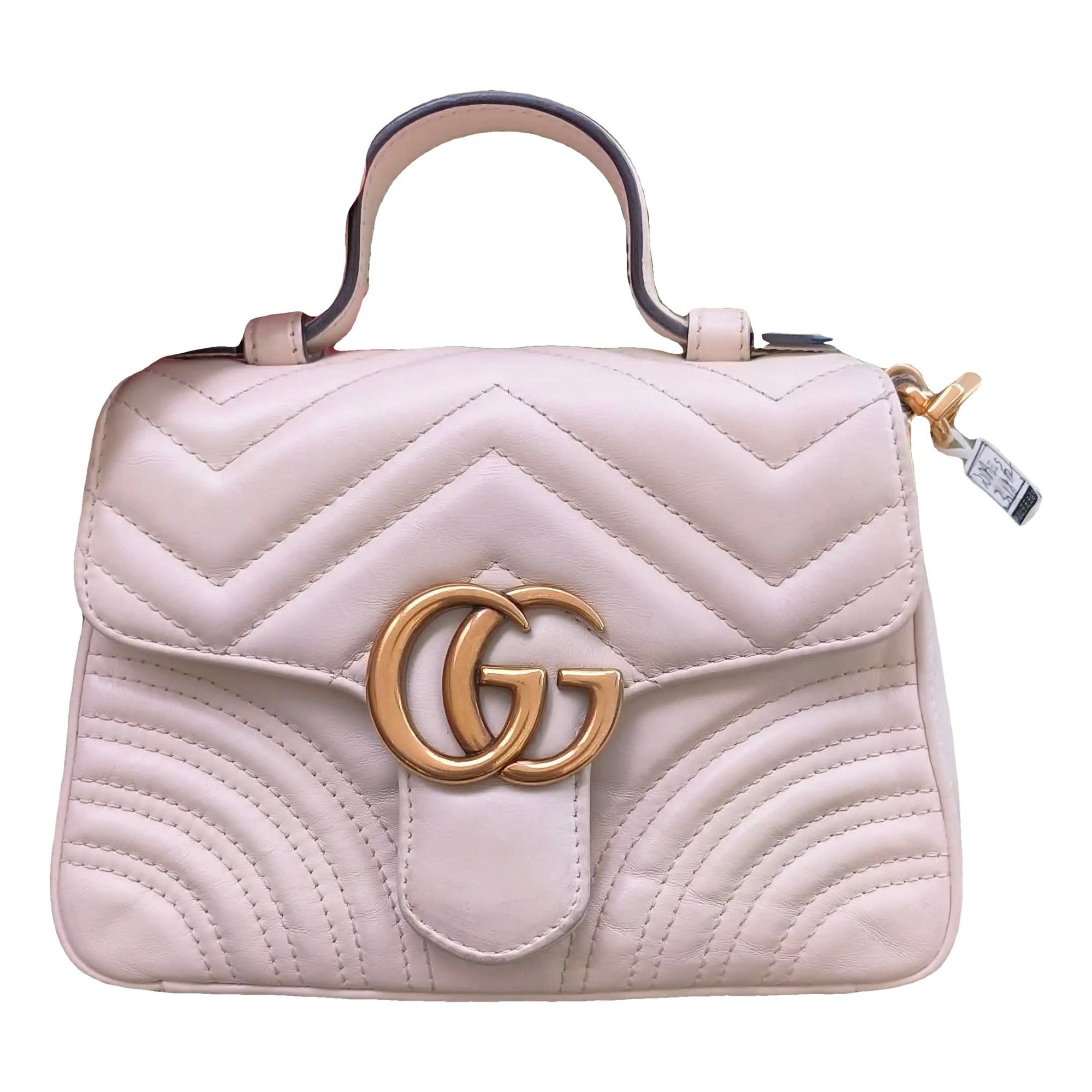 GG Marmont Flap leather handbag