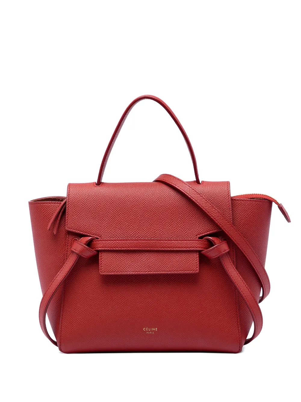 2018 Nano Grained Calfskin Belt Bag satchel