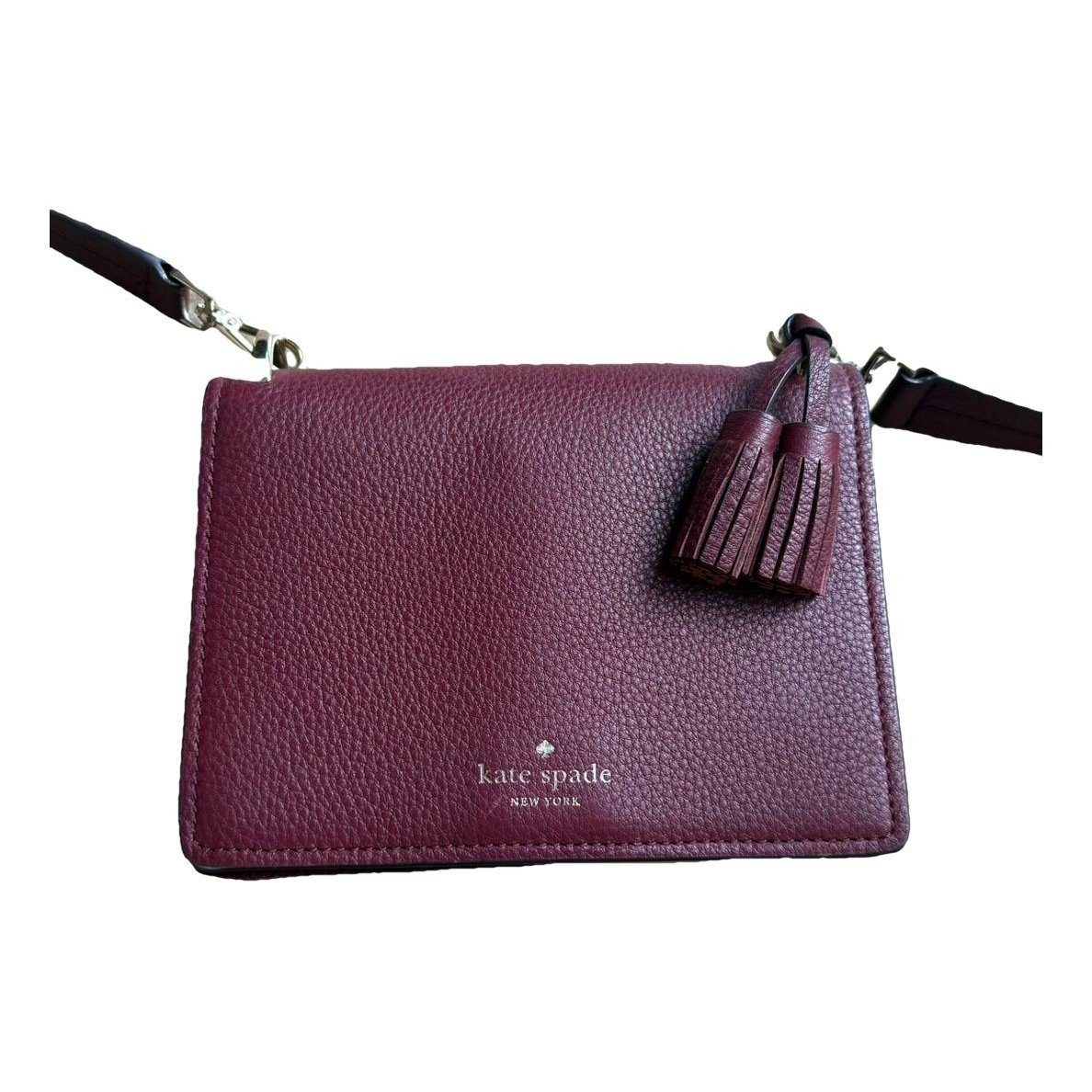 Leather crossbody bag