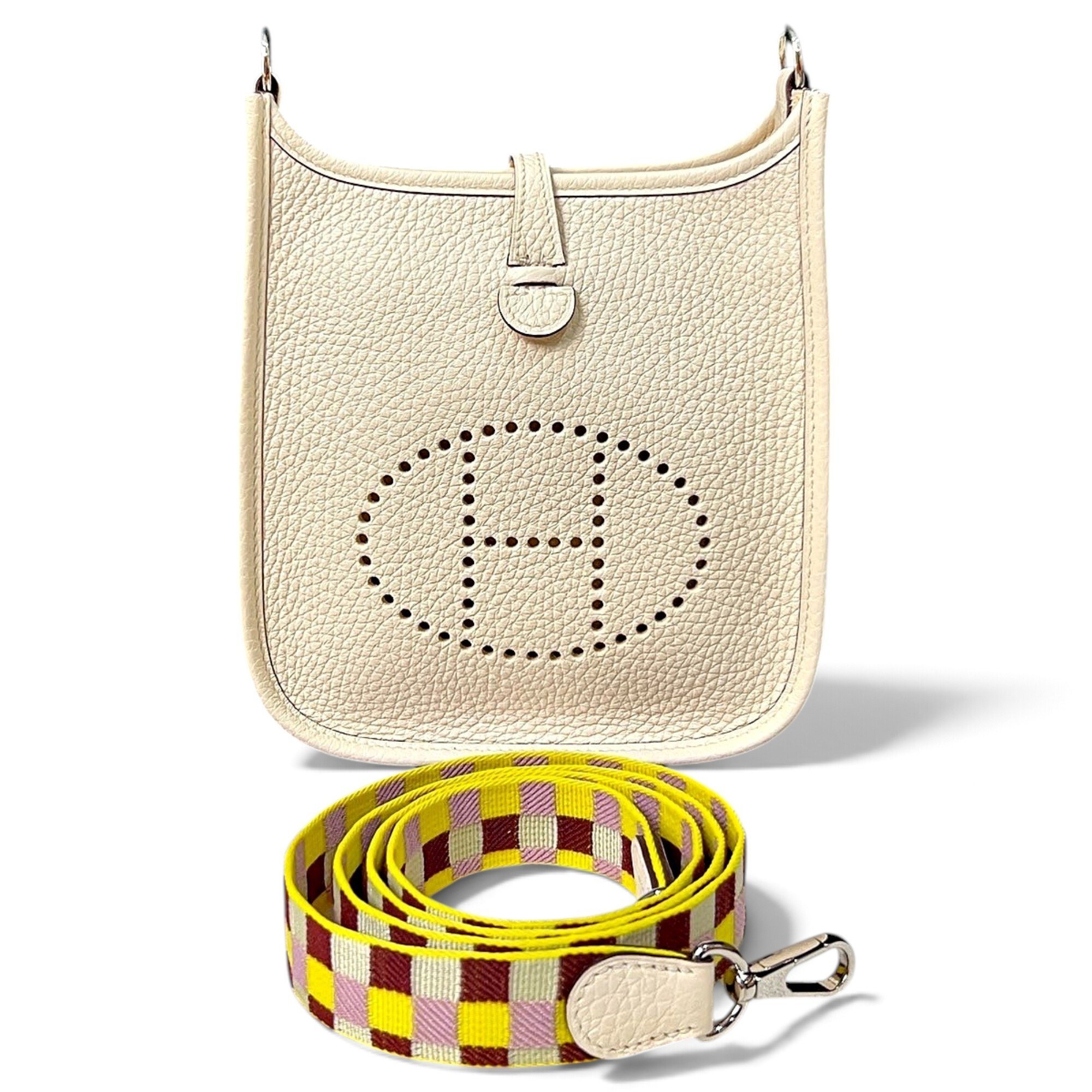 Mini Evelyne leather handbag