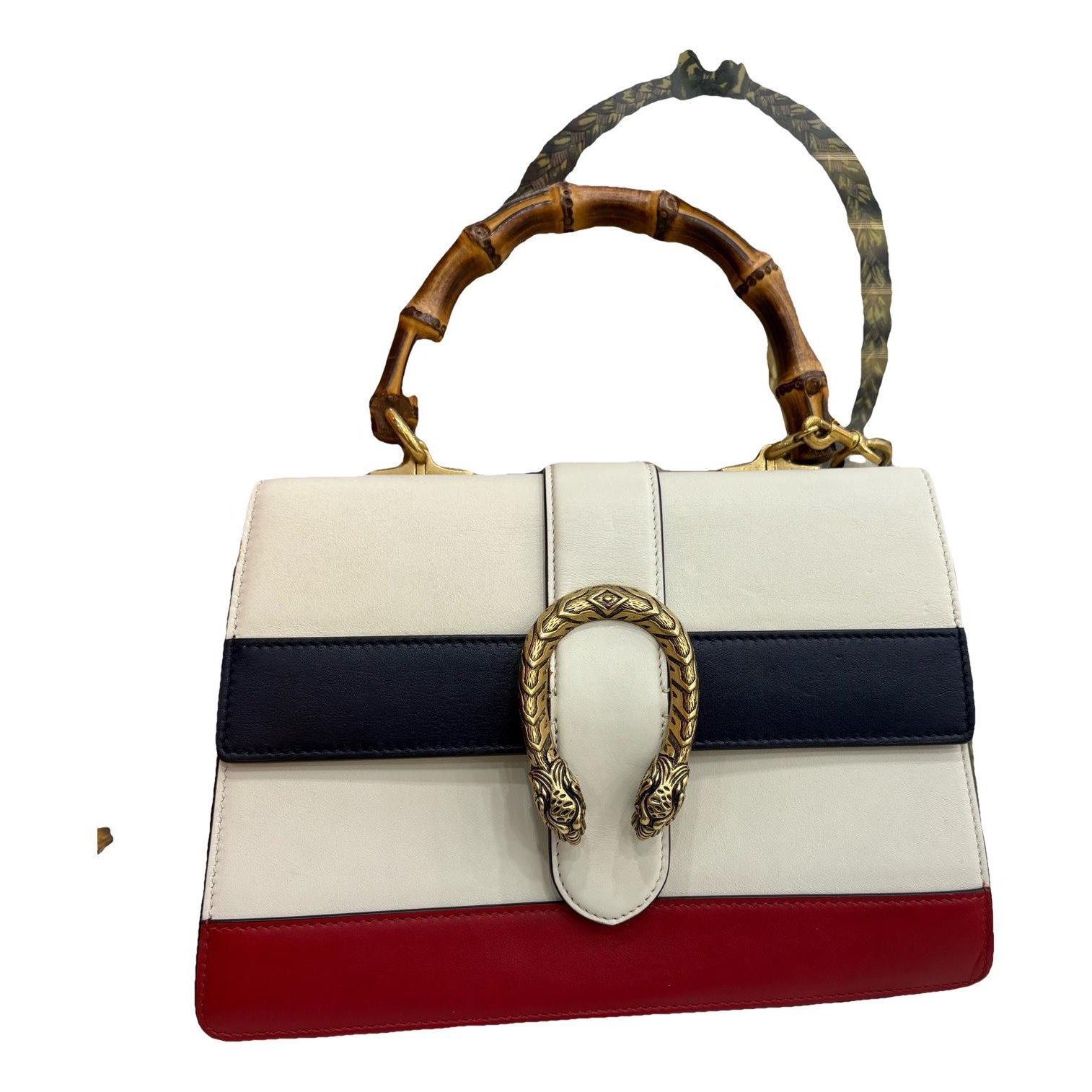 Dionysus Bamboo leather handbag