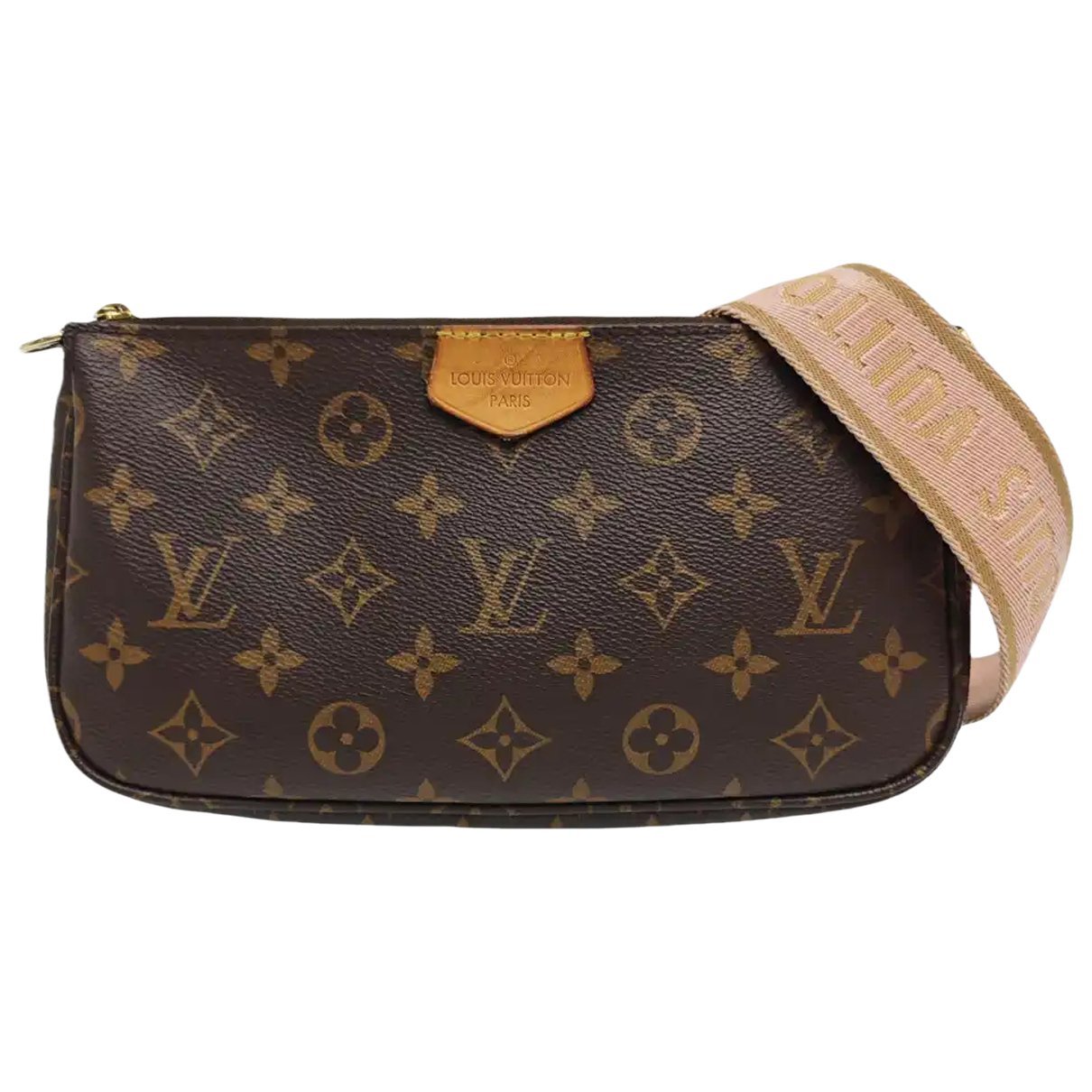 Maxi Multi Pochette Accessoires leather crossbody bag