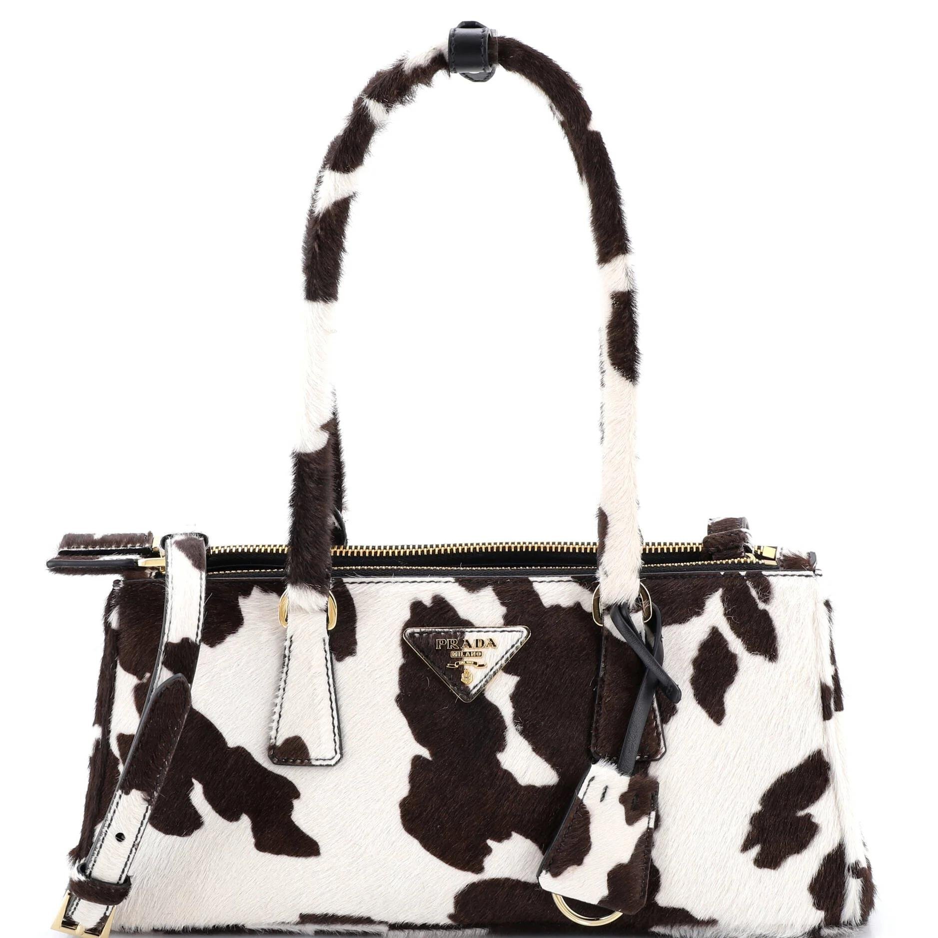 Prada Pony-style calfskin tote