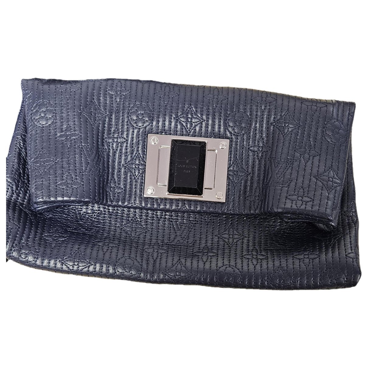 Altair leather clutch bag