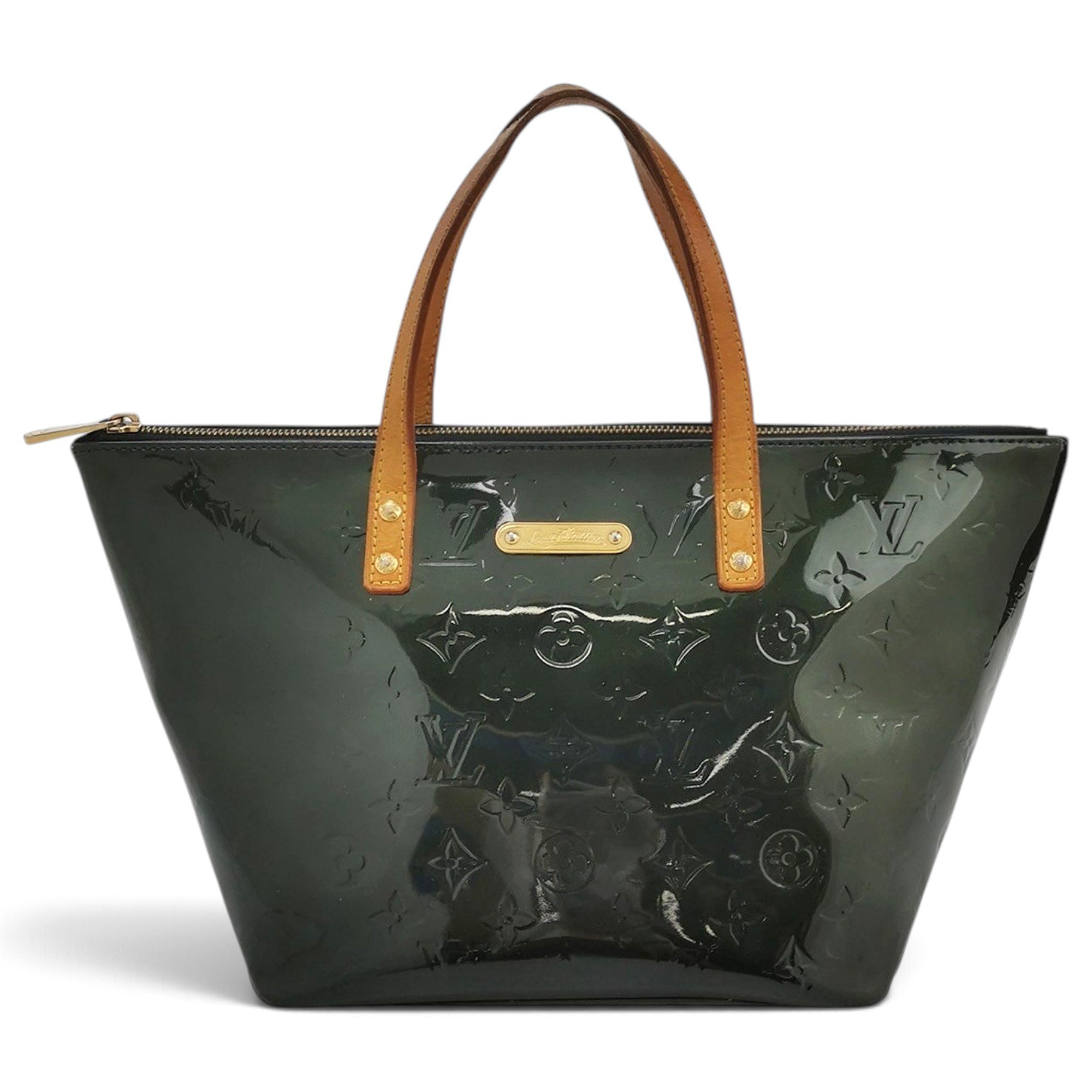 Bellevue patent leather tote