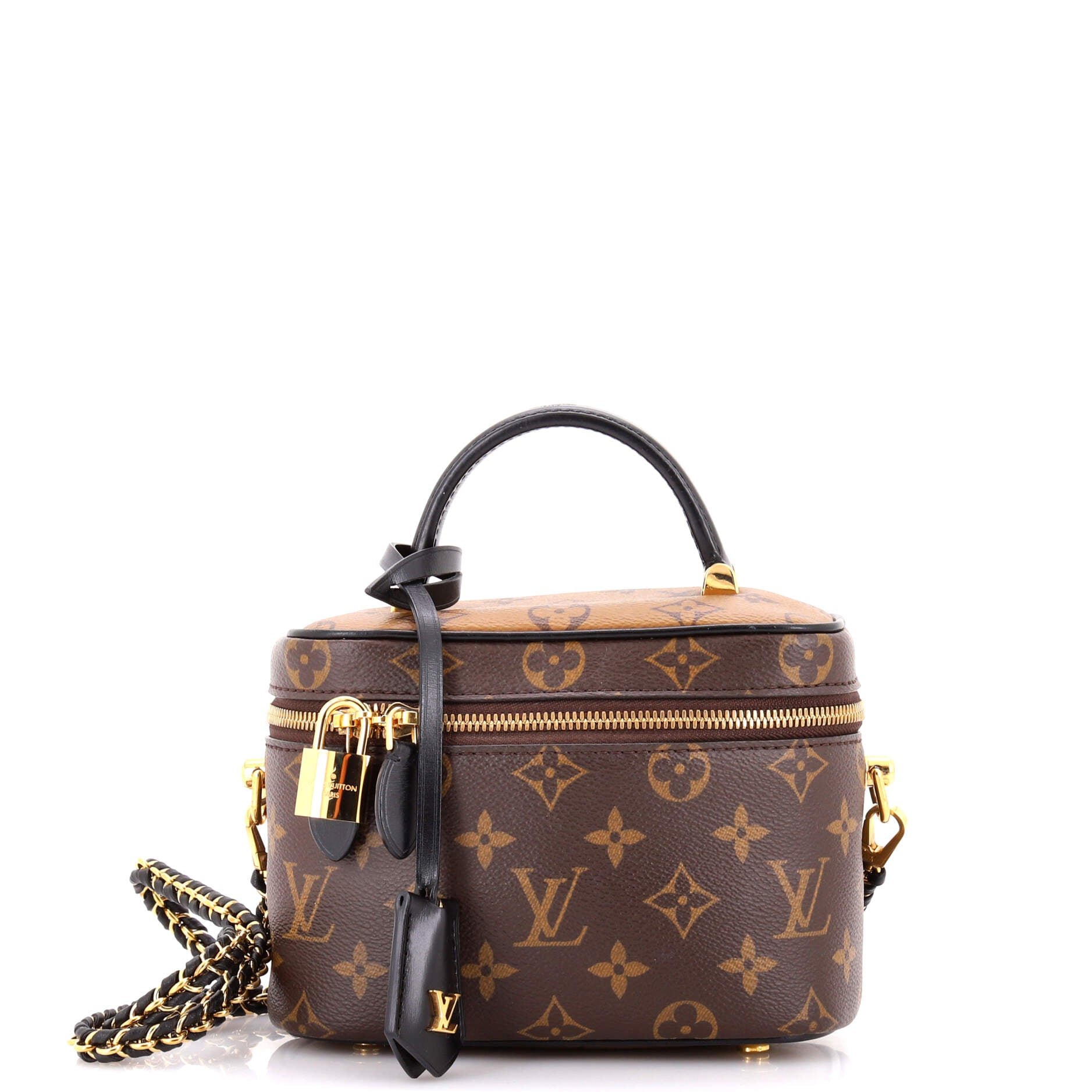 Louis Vuitton Vanity Handbag Reverse Monogram Canvas PM