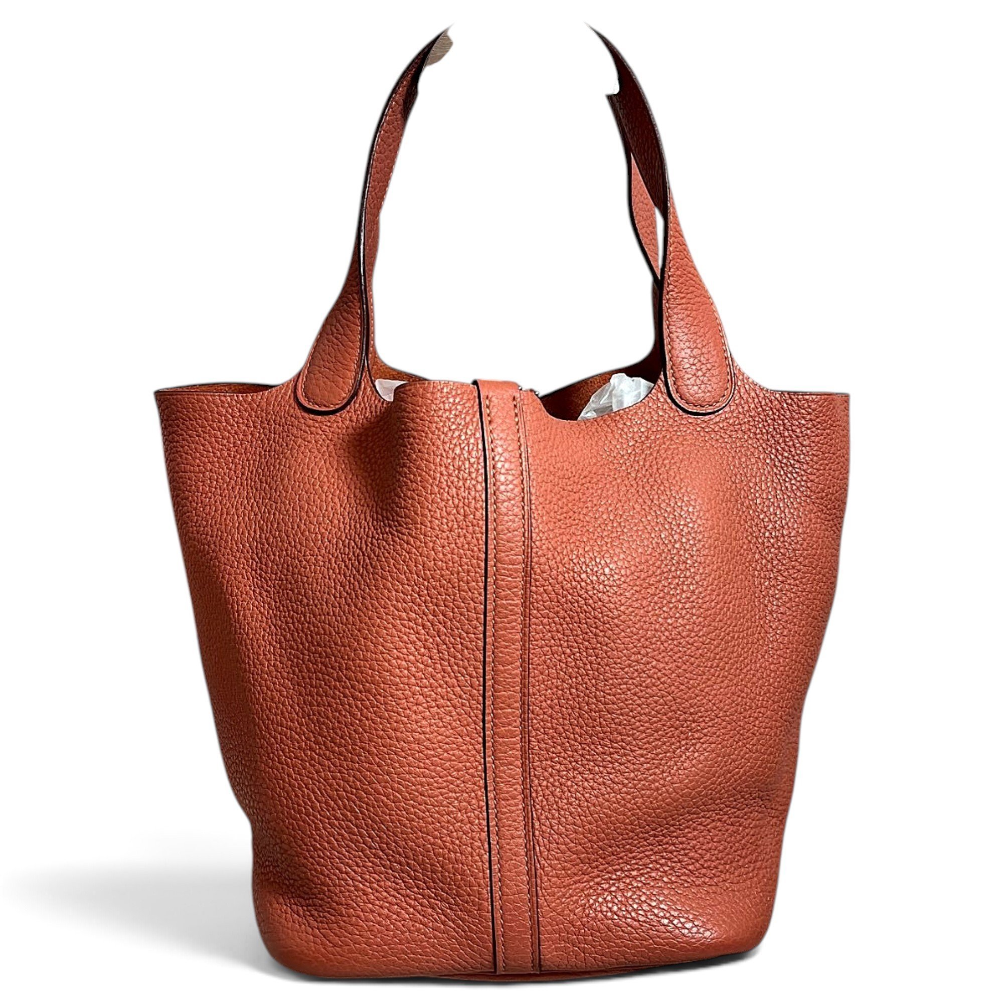 Picotin leather handbag