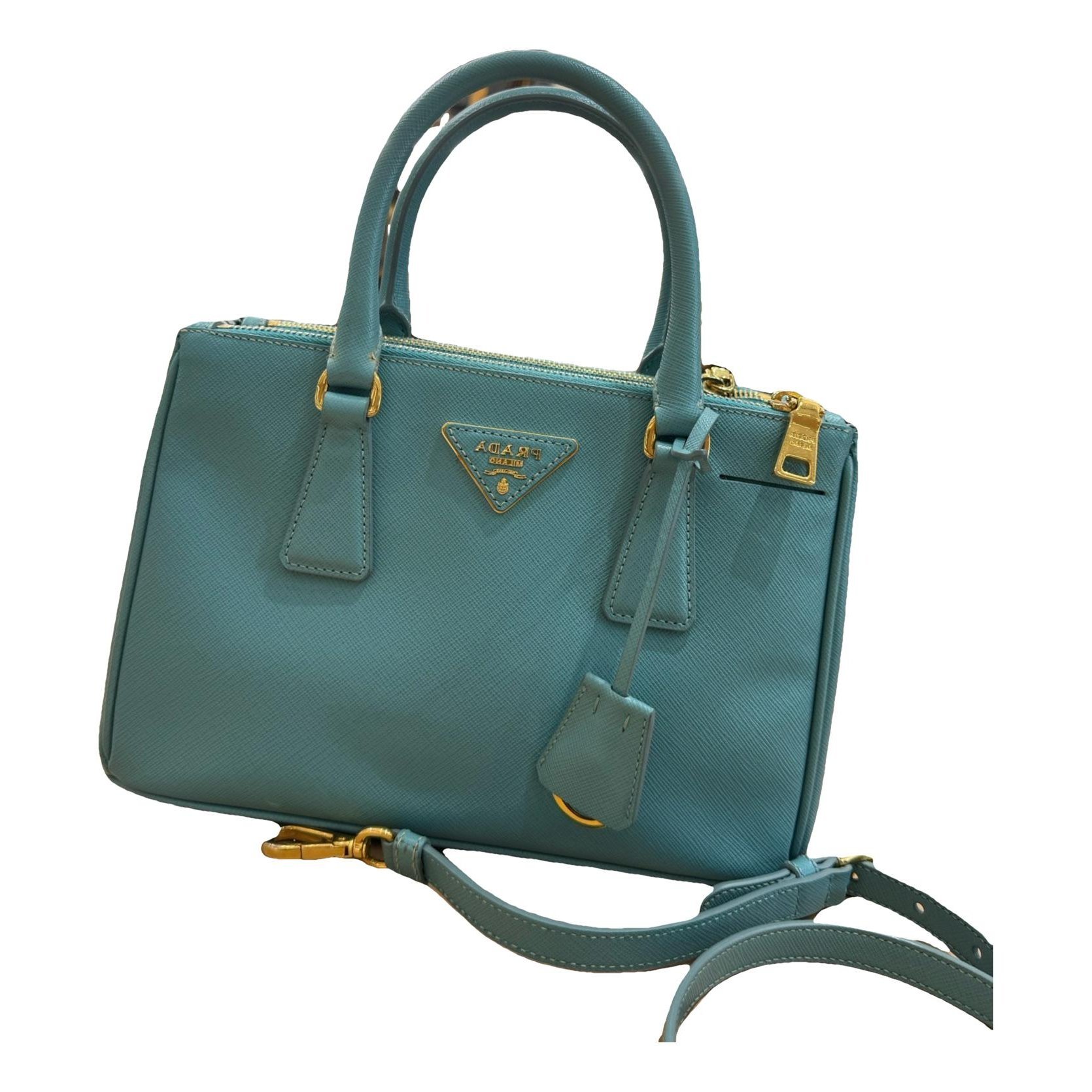 Galleria leather handbag