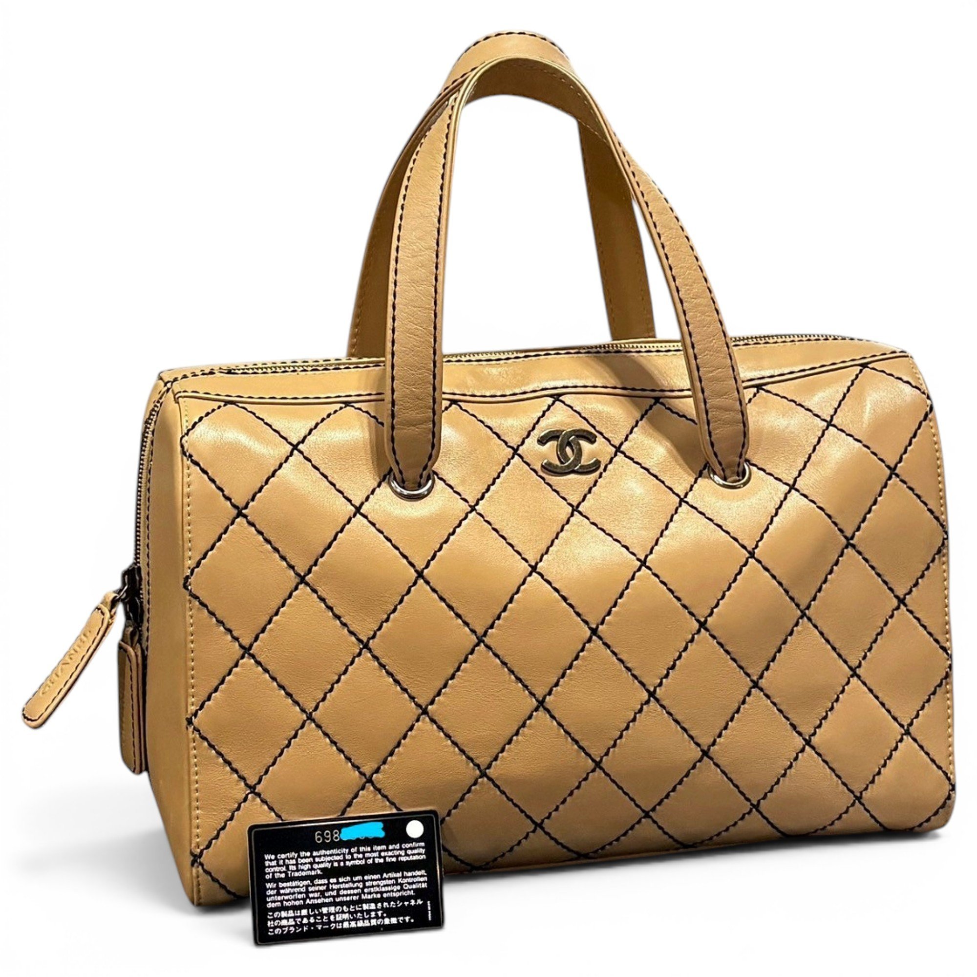 Leather 48h bag
