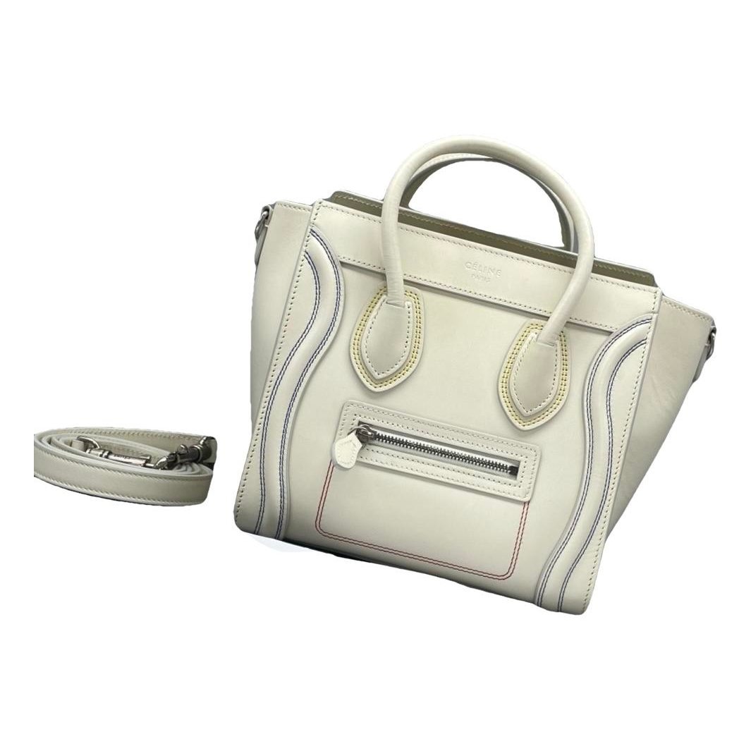 Luggage leather handbag