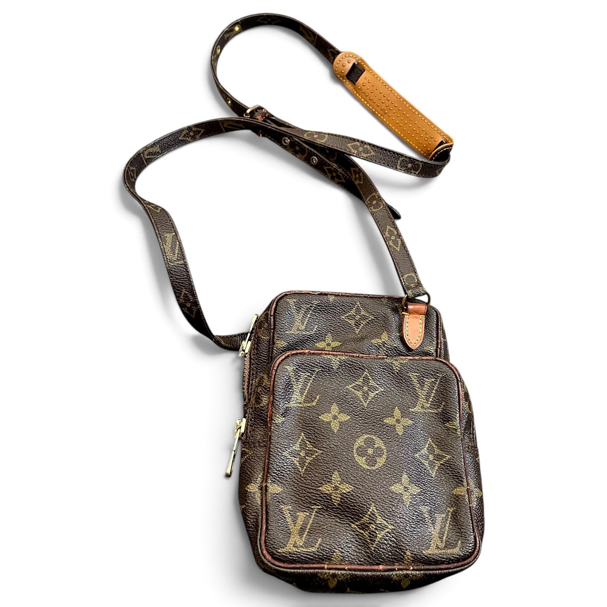 Amazon leather crossbody bag