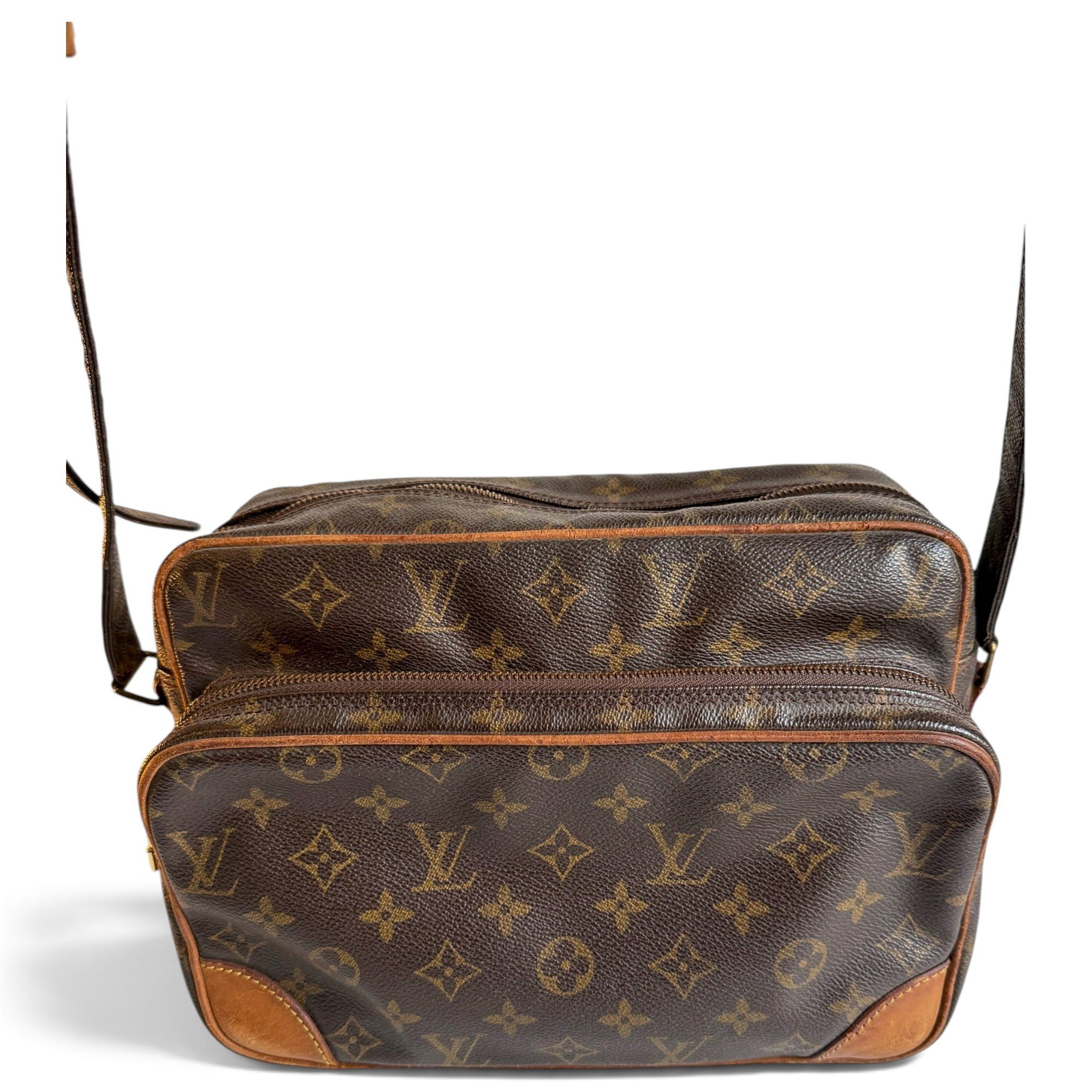 Reporter leather crossbody bag