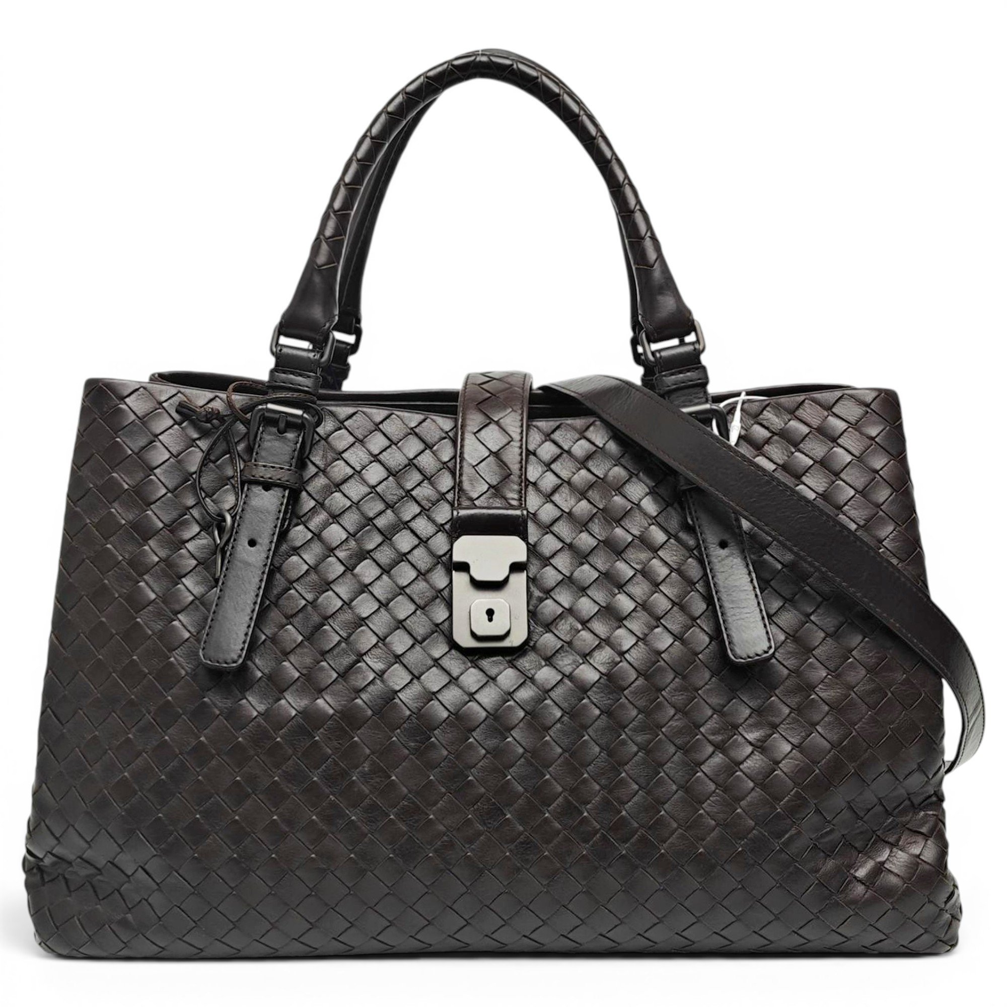 Roma leather handbag
