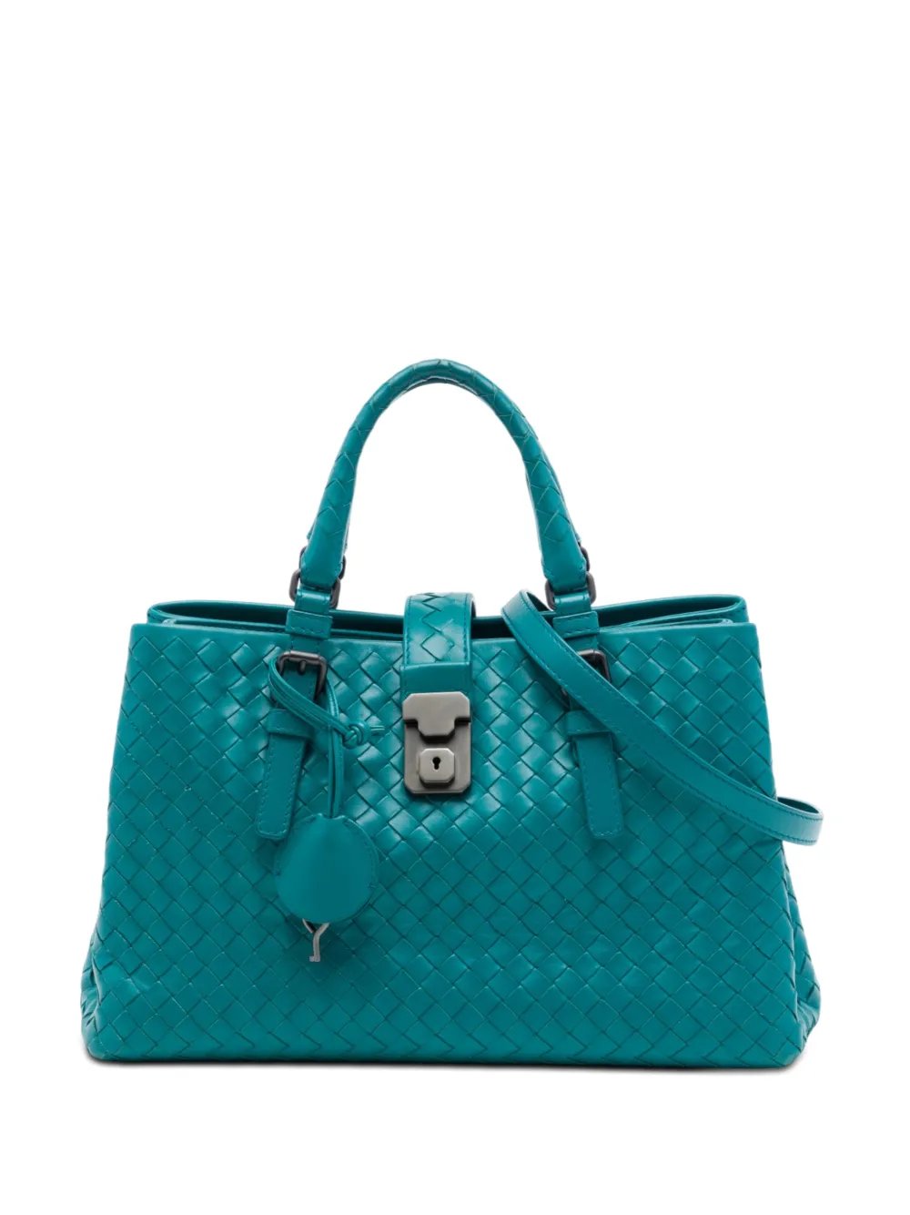 2012-2026 Small Nappa Intrecciato Roma satchel