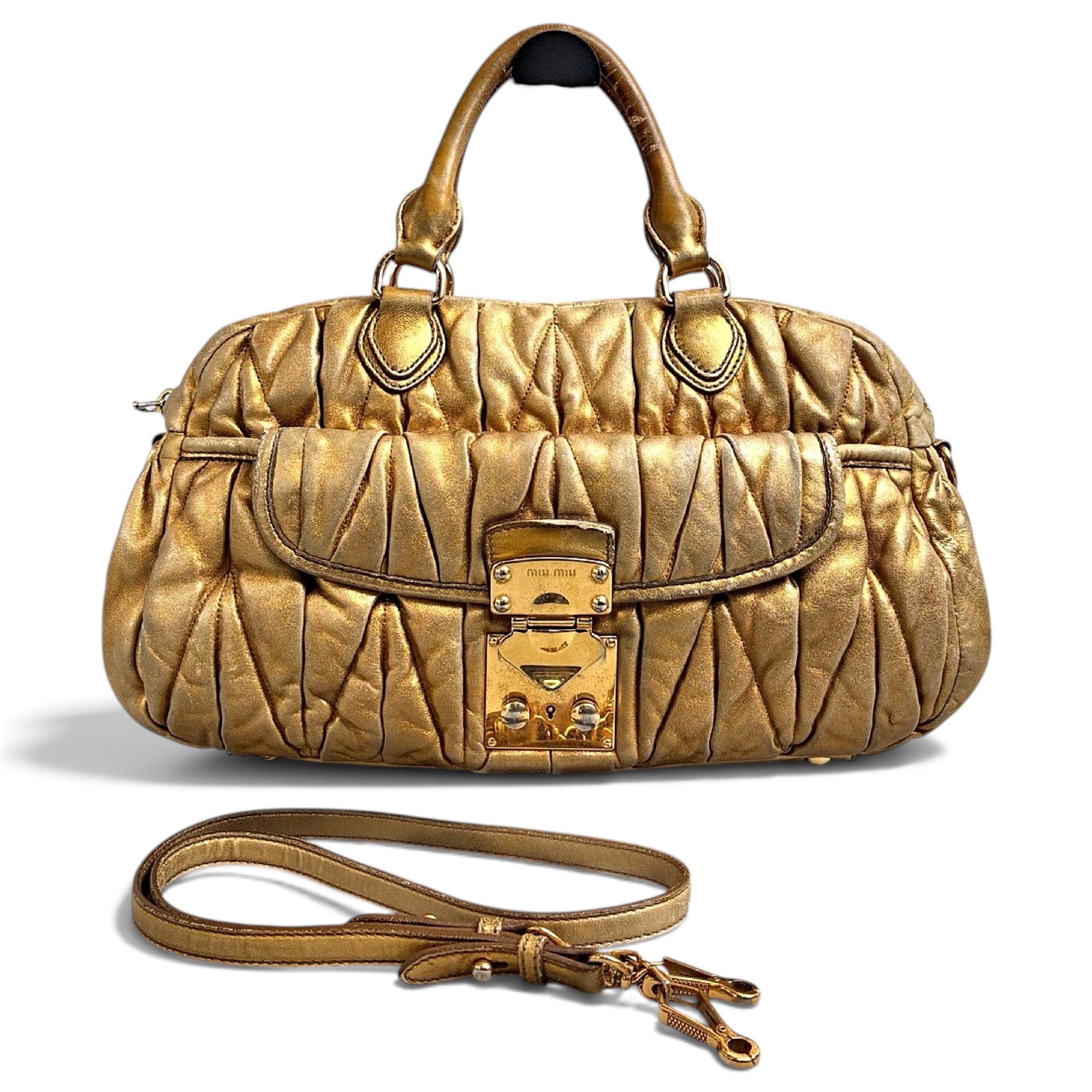 Leather handbag