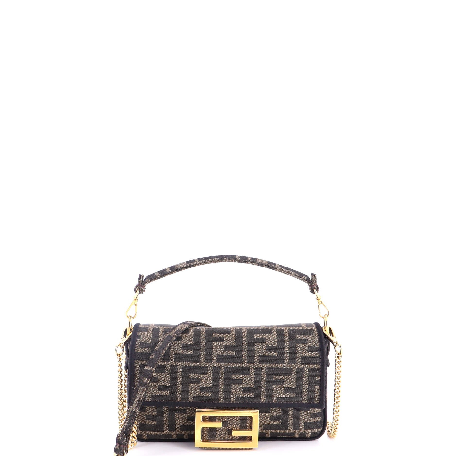 Baguette NM Bag Zucca Canvas Mini
