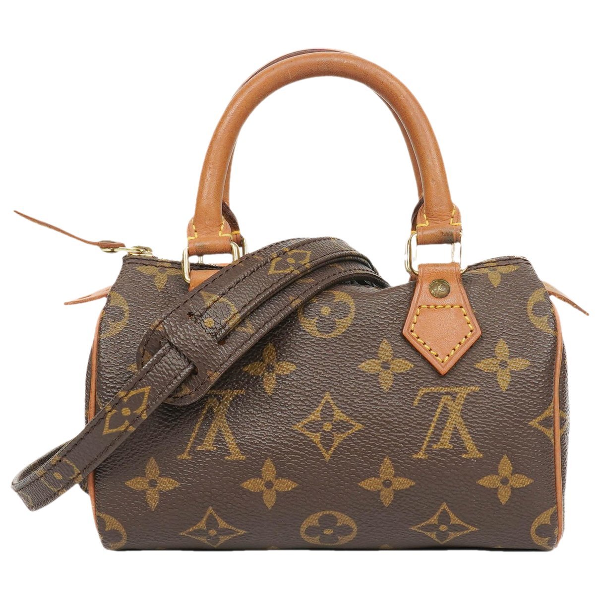 Louis Vuitton Nano Speedy / Mini HL cloth handbag