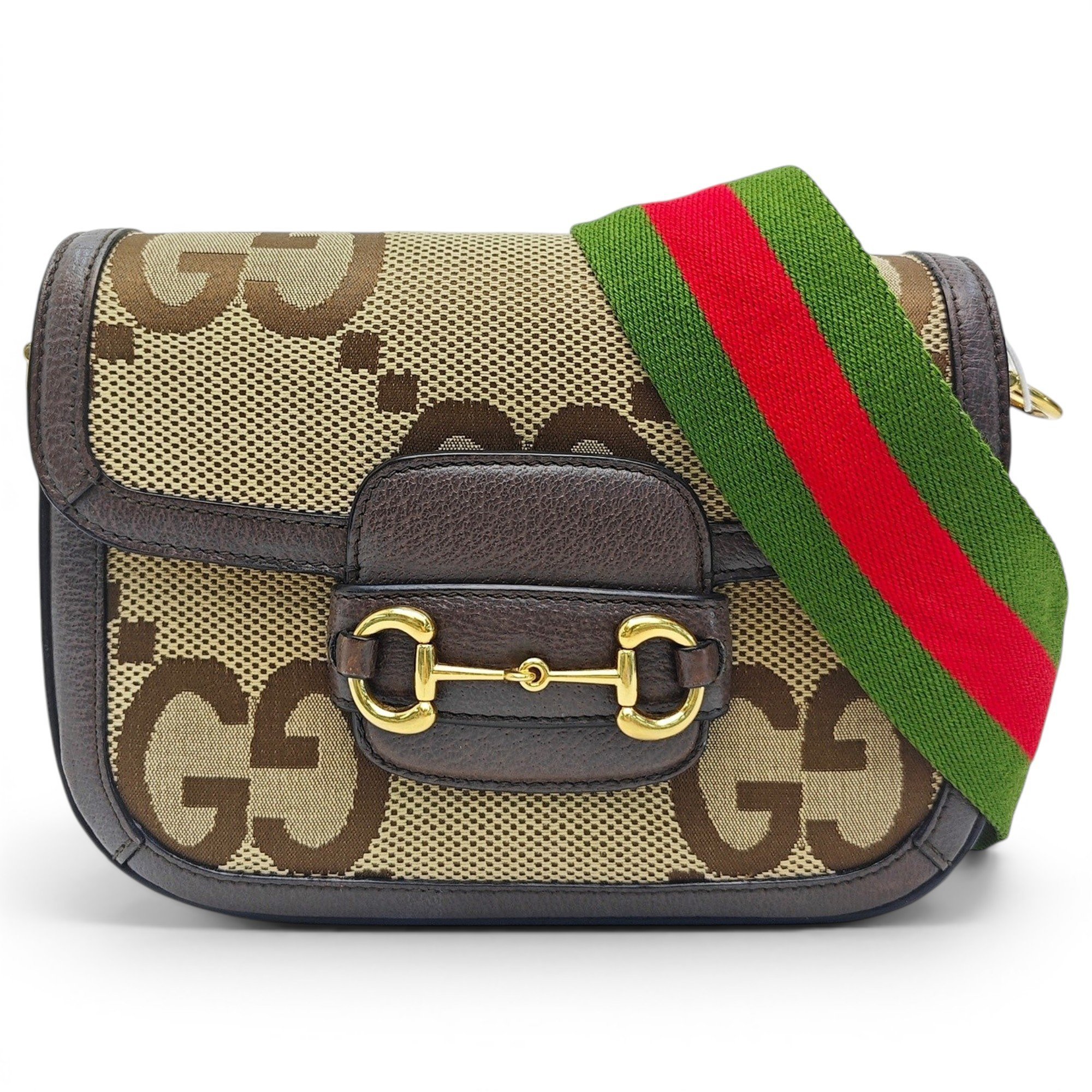 Handle Horsebit 1955 cloth handbag