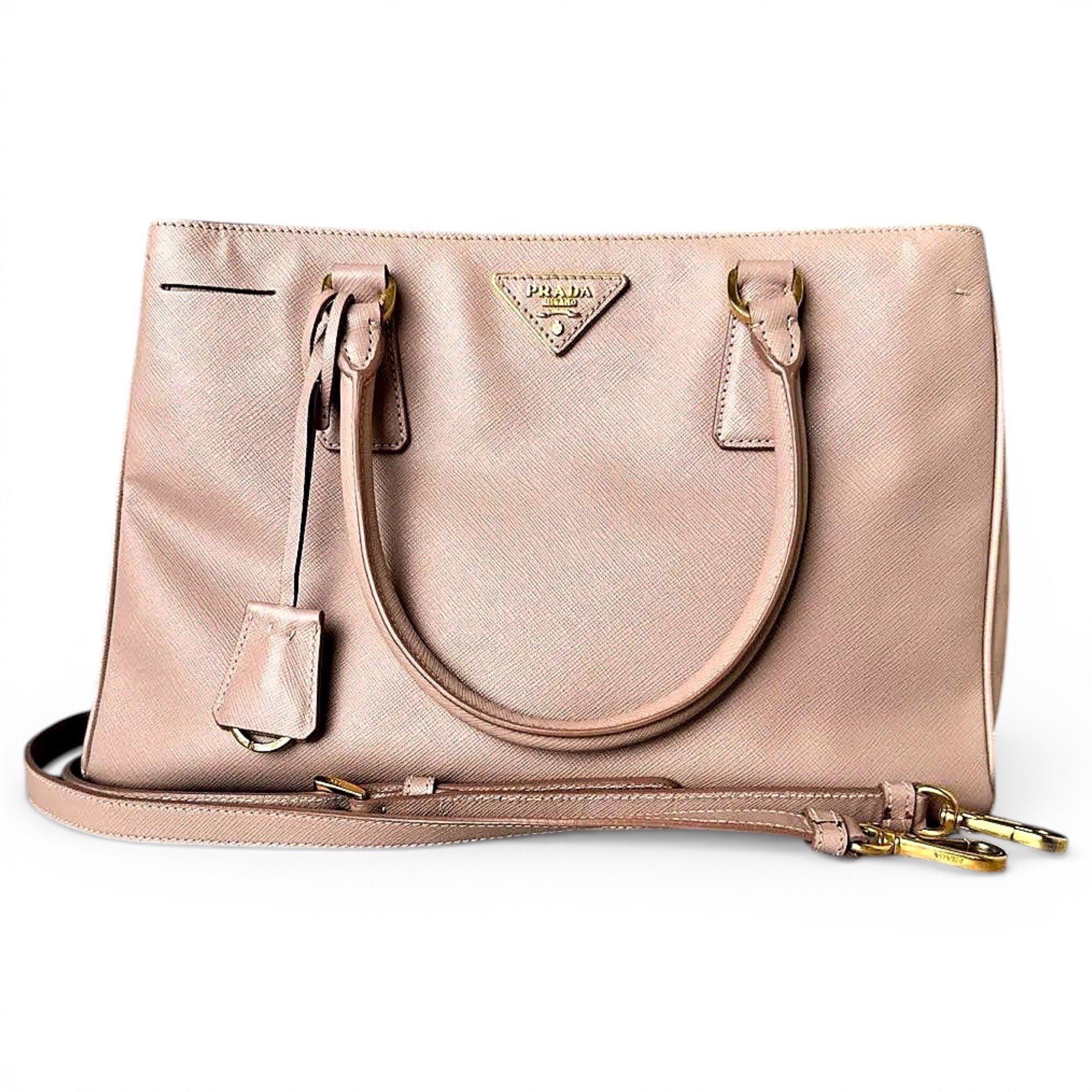Galleria leather handbag