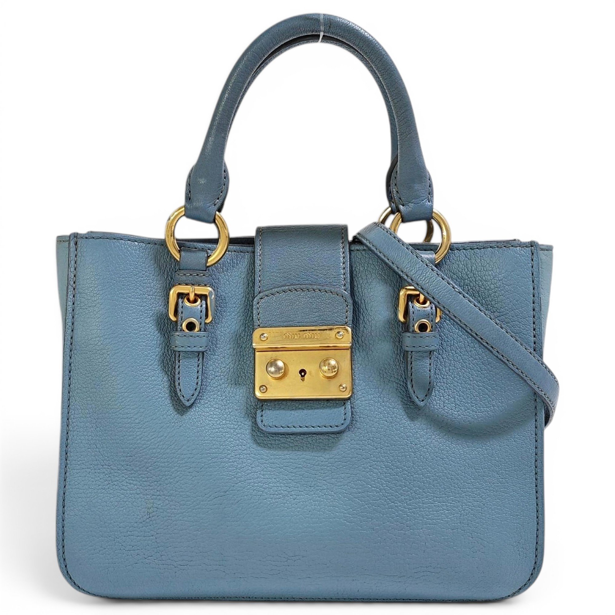Leather handbag