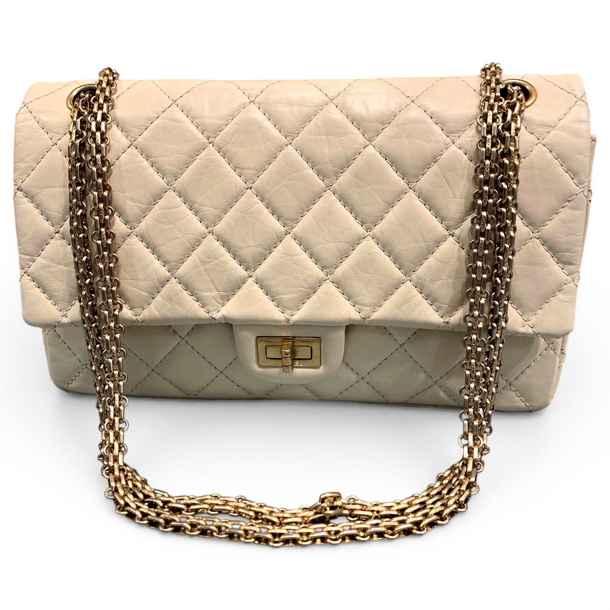2.55 leather handbag