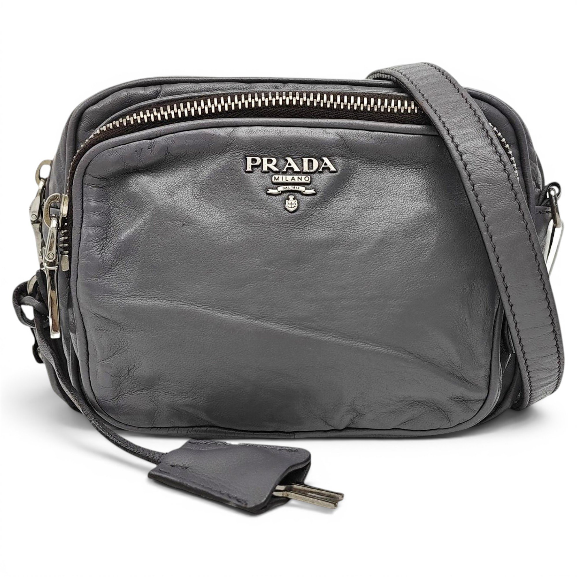 Leather handbag