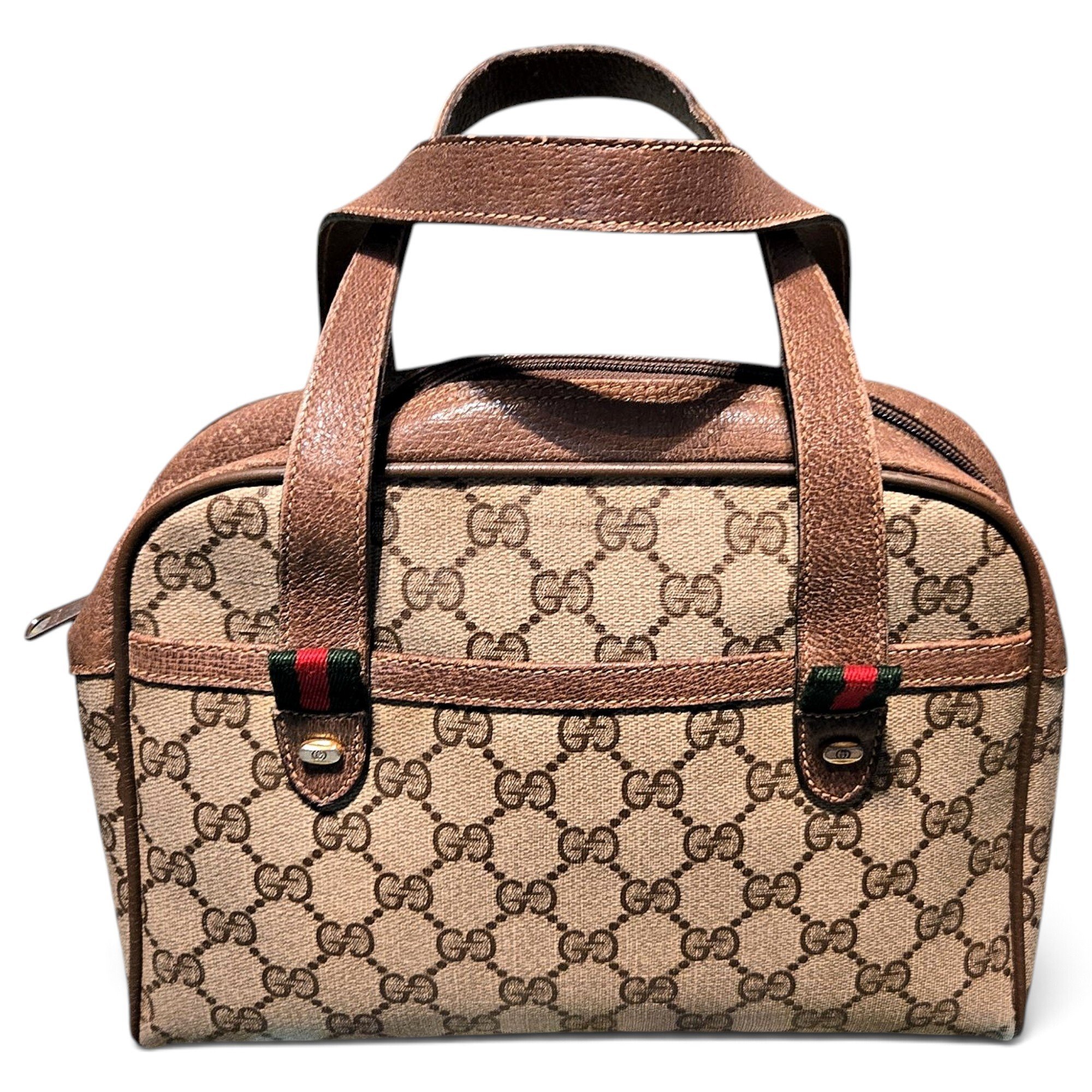 Gucci Ophidia Boston vegan leather handbag