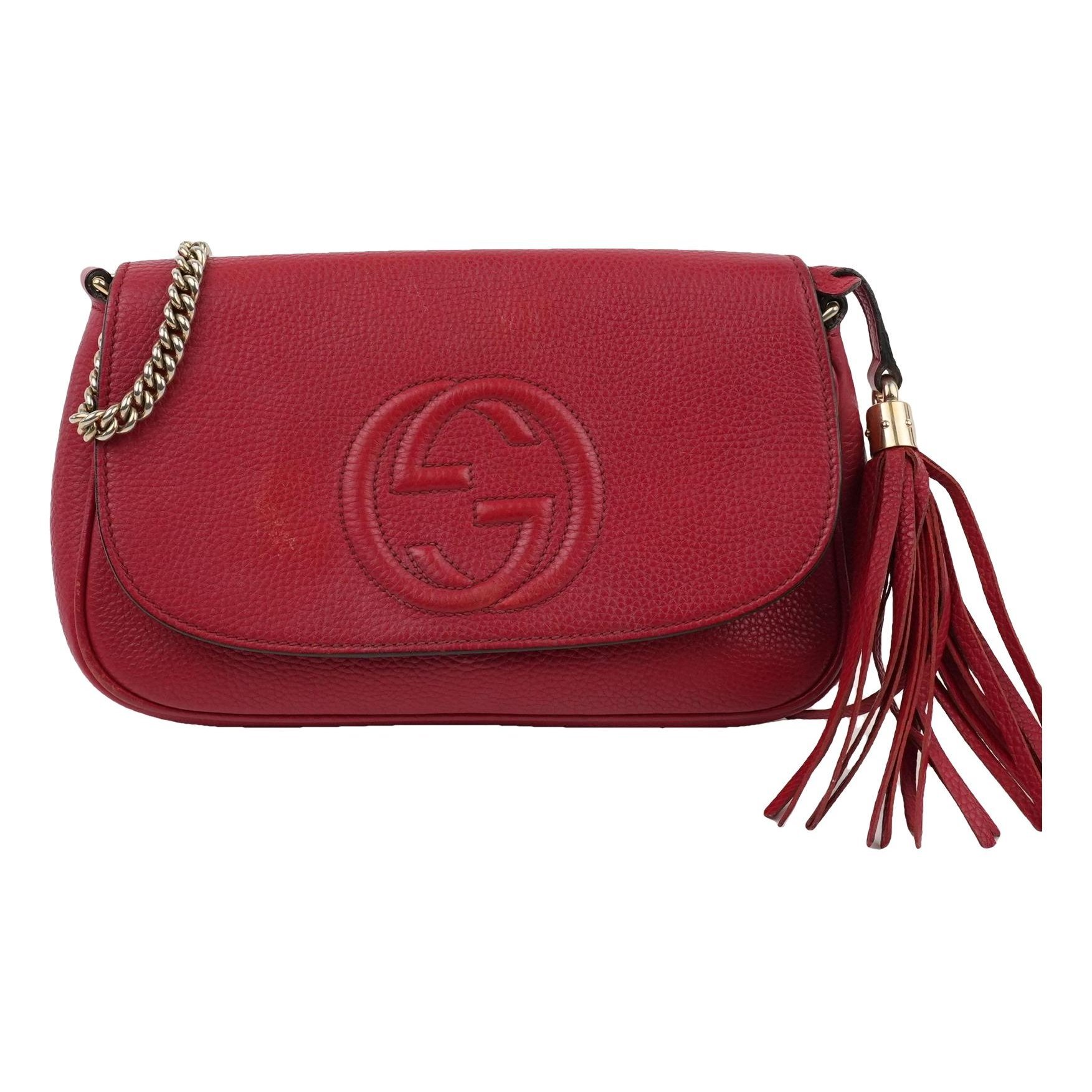 Soho Long Flap patent leather crossbody bag