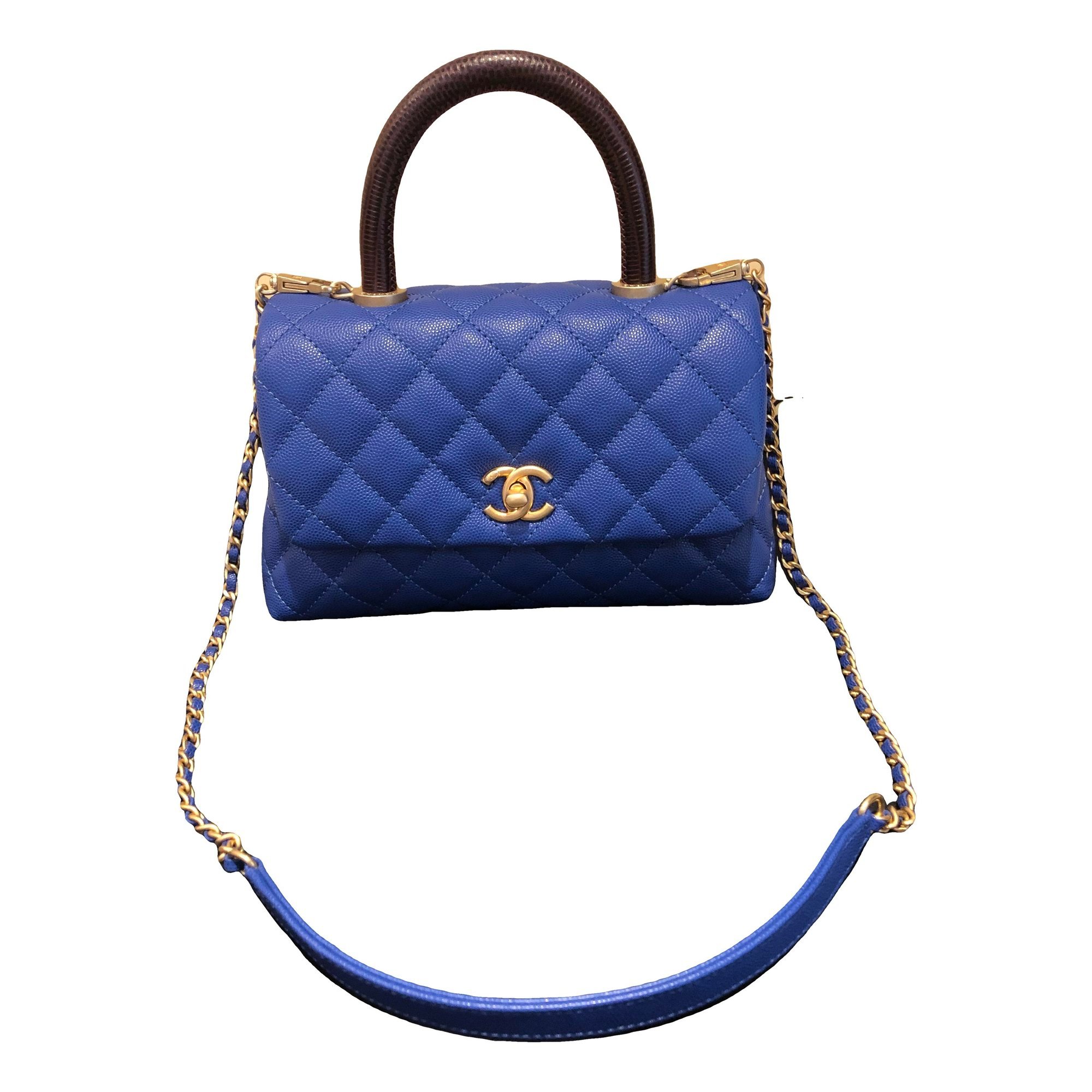 Coco Handle leather handbag