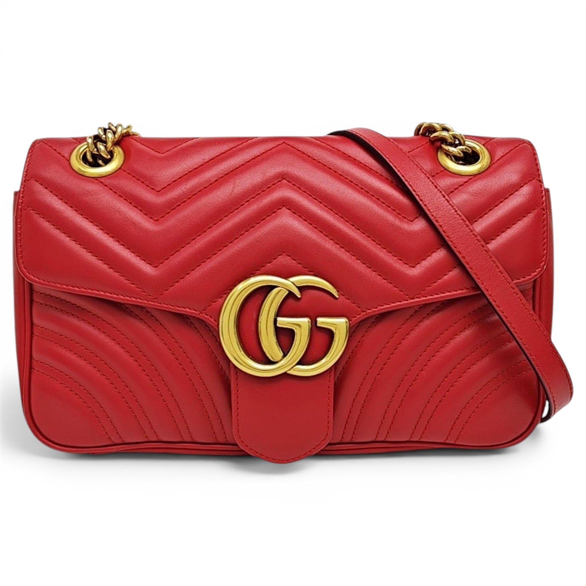 GG Marmont leather handbag