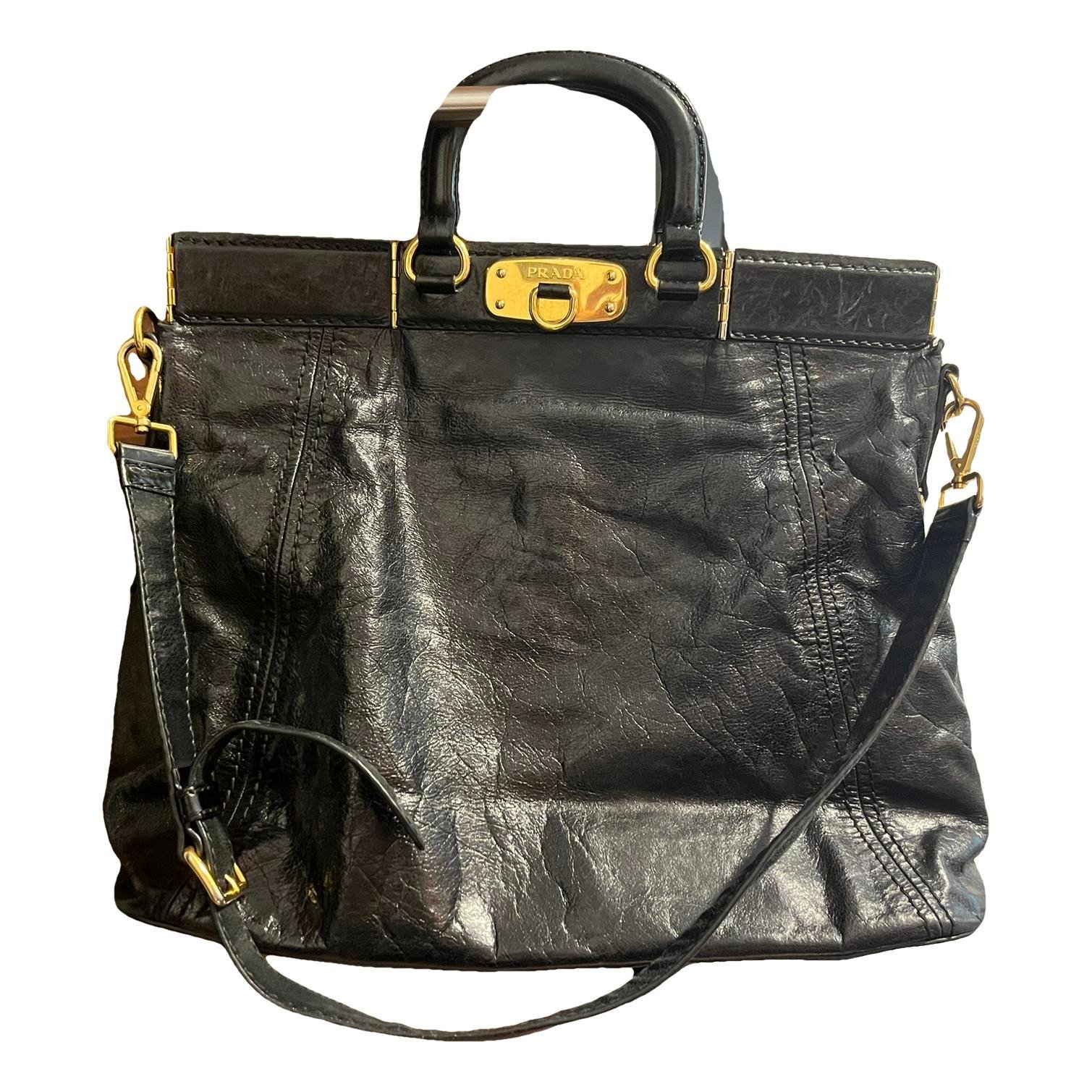 Leather handbag