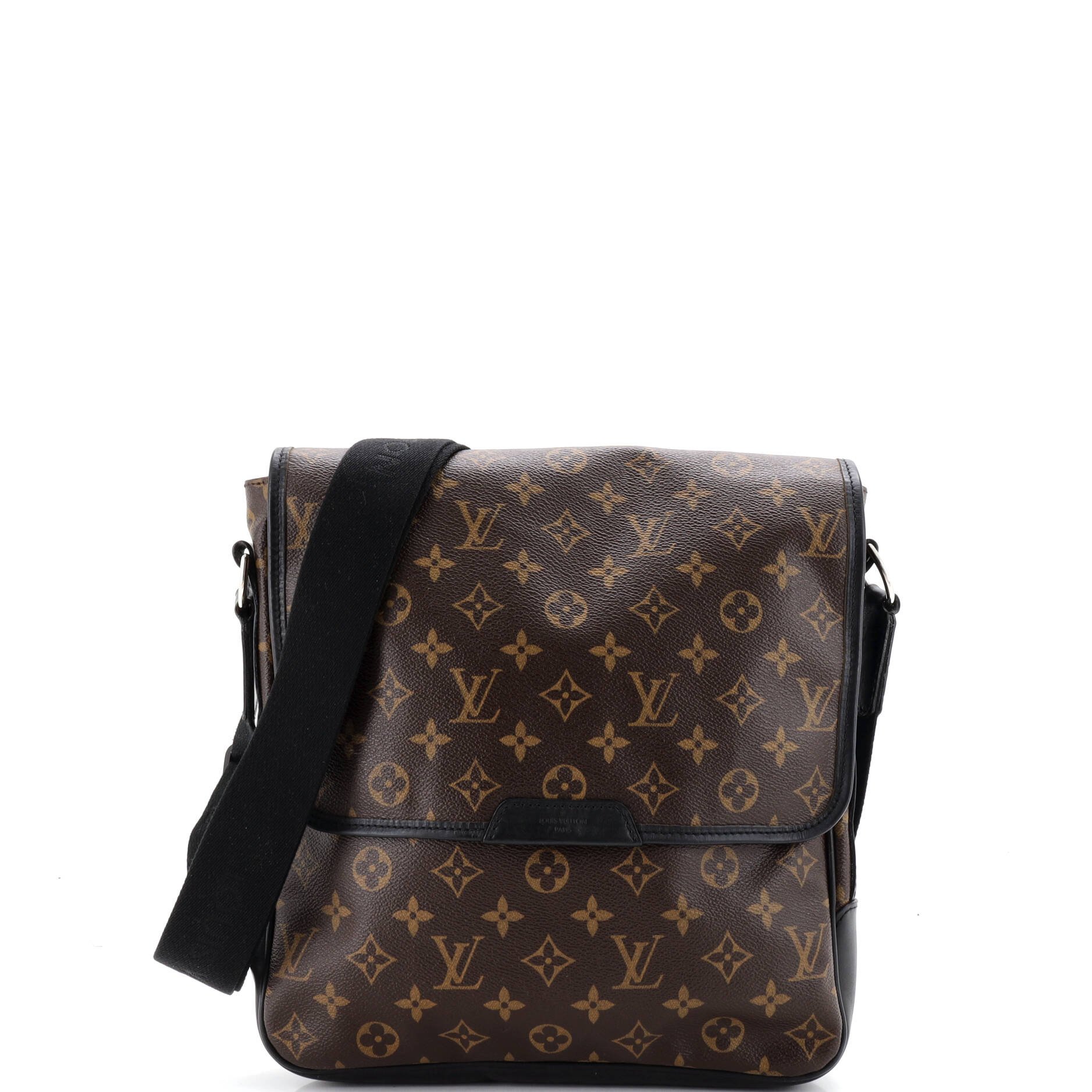 Bass Messenger Bag Macassar Monogram Canvas MM