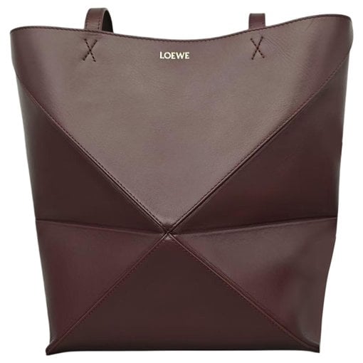 Puzzle Fold leather handbag