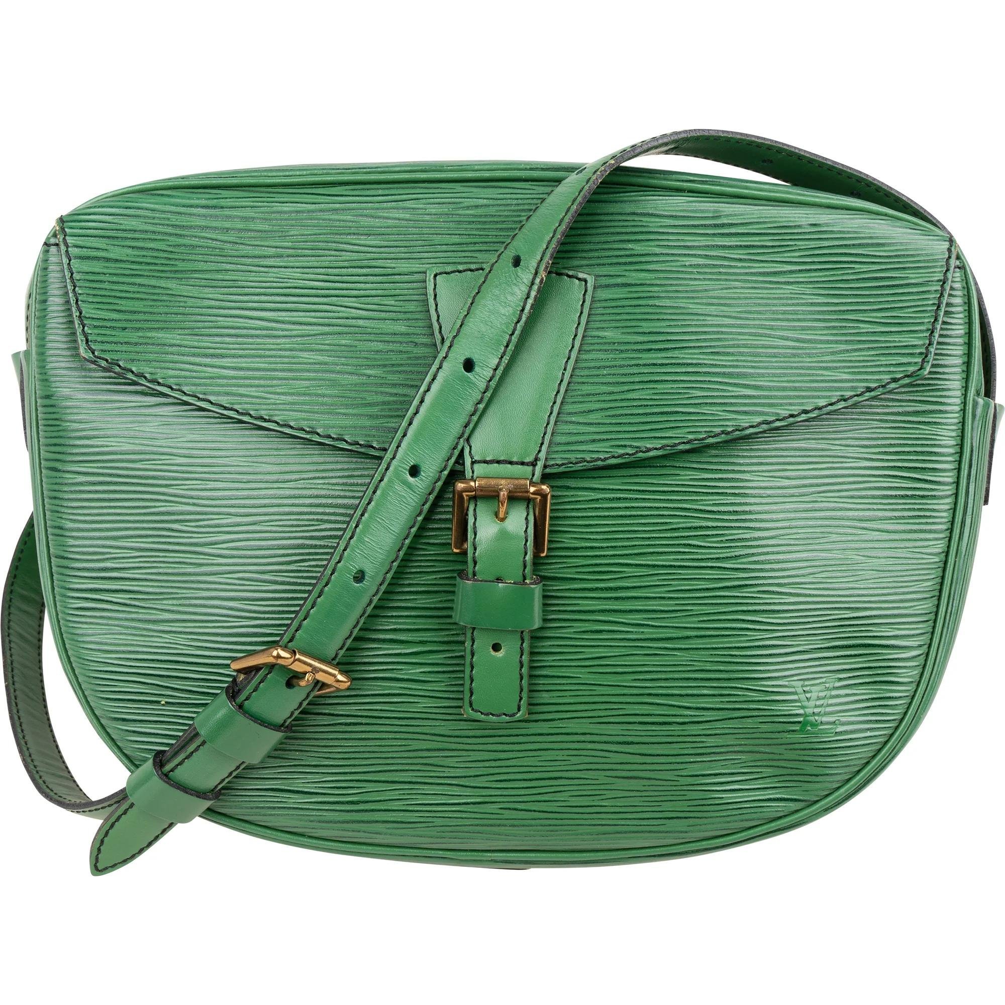 Jeune fille leather crossbody bag