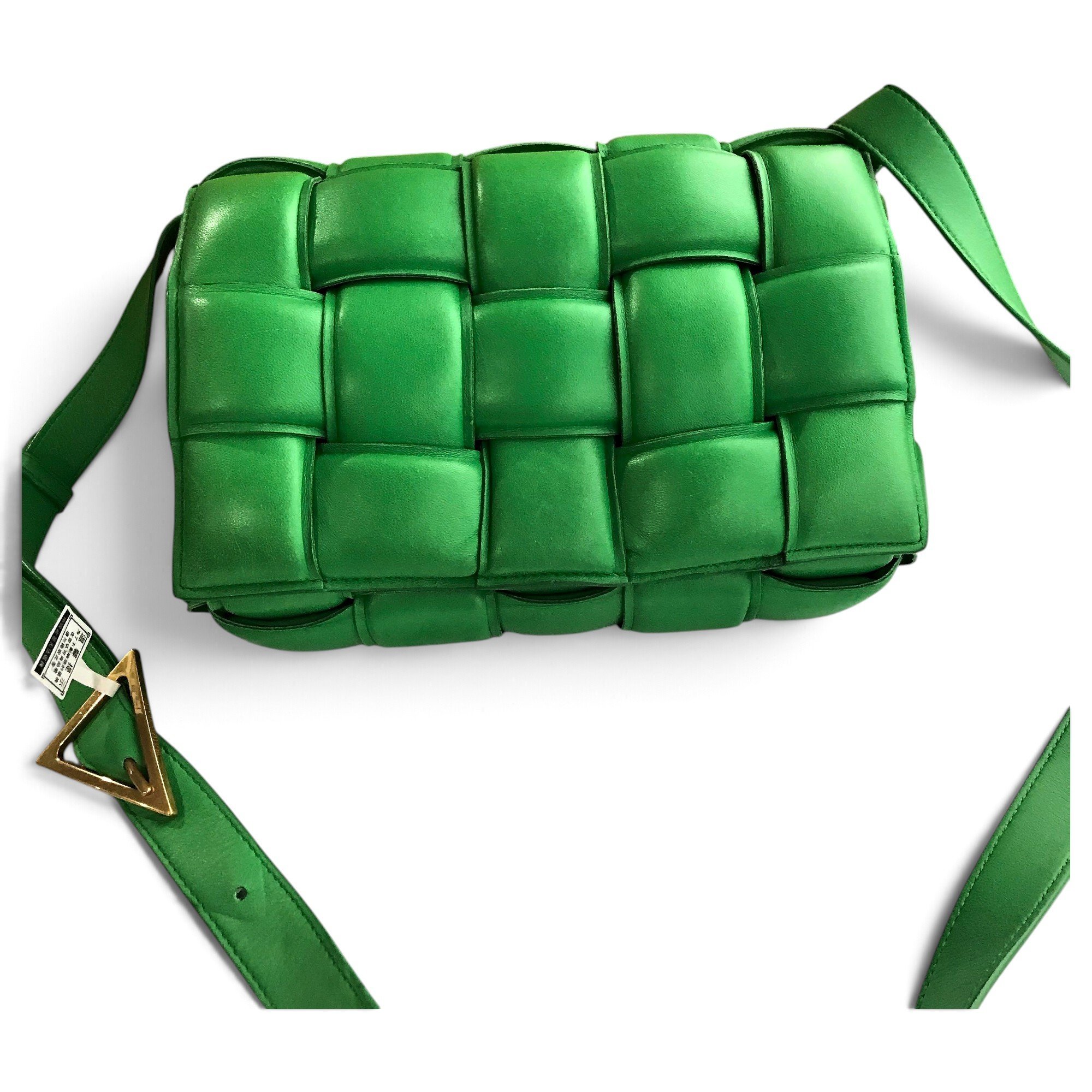 Cassette Padded leather crossbody bag