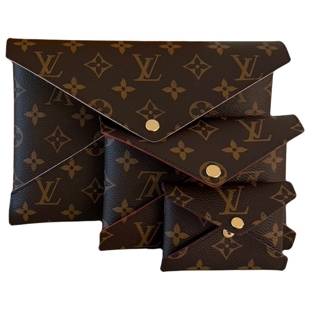 Kirigami cloth clutch bag