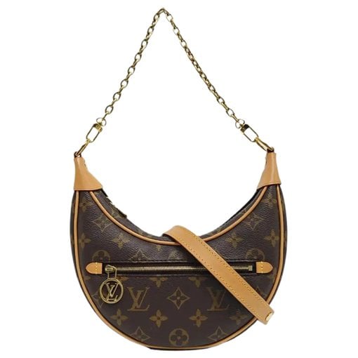 Loop leather crossbody bag