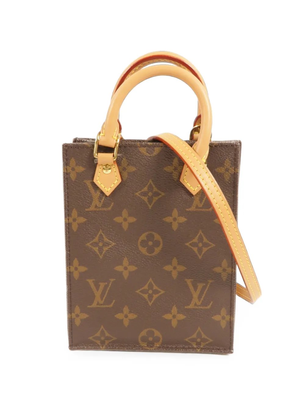 petit Sac Plat Monogram canvas tote bag