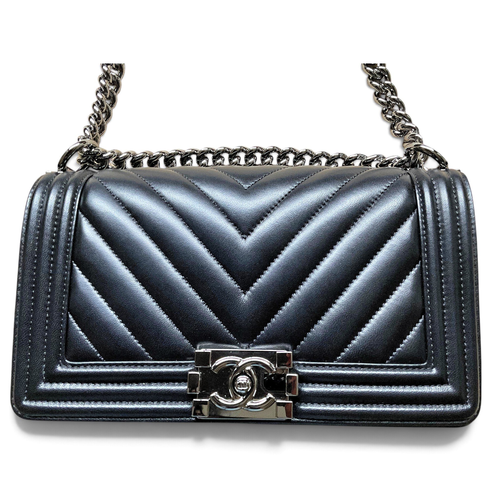 Boy leather handbag