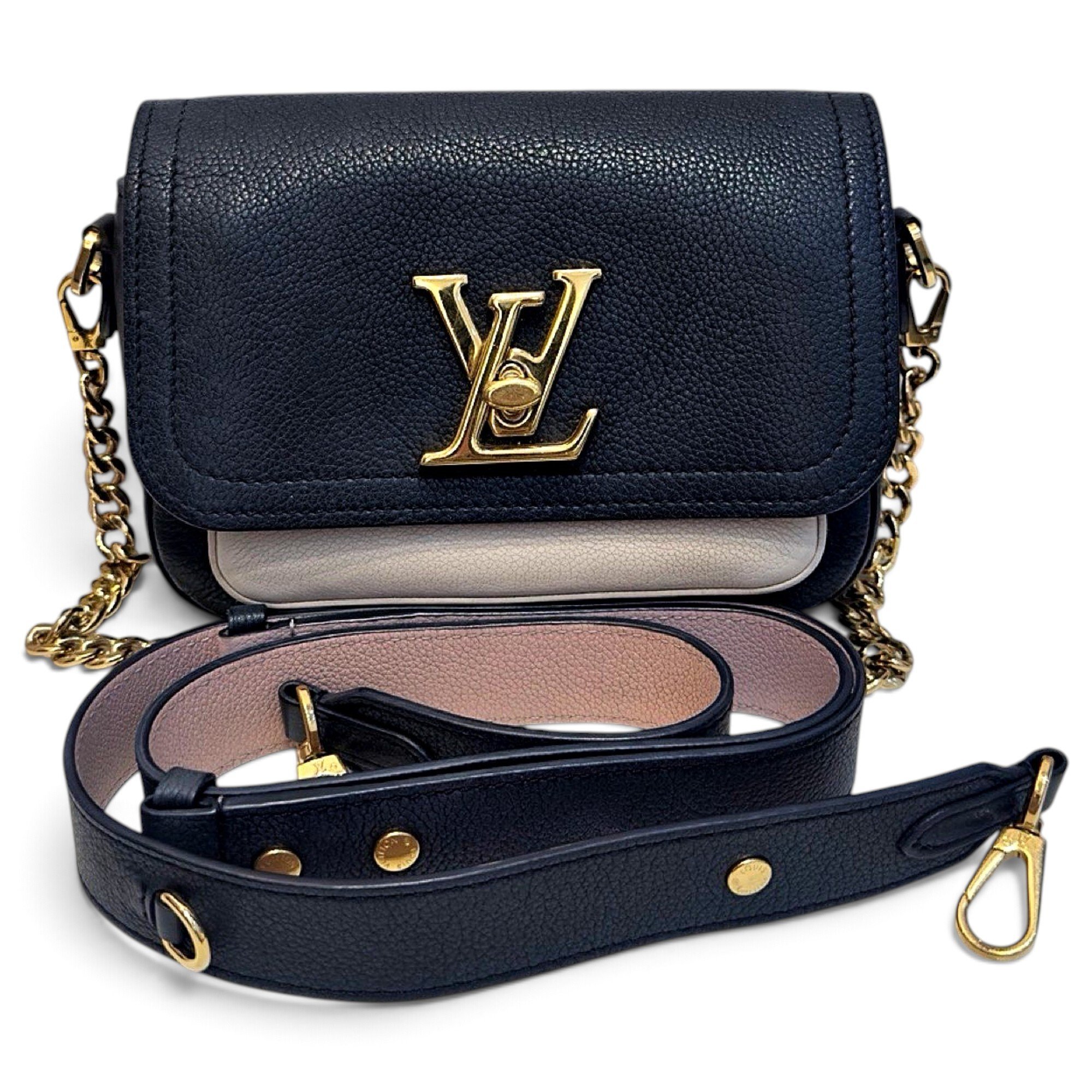Lockme Tender leather crossbody bag