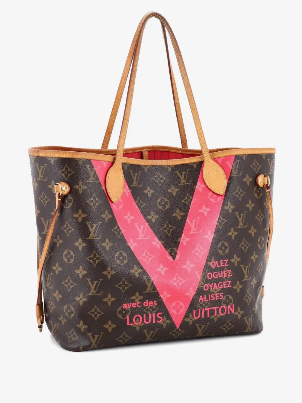 Neverfull NM Limited Edition Cities V Monogram Canvas MM tote bag