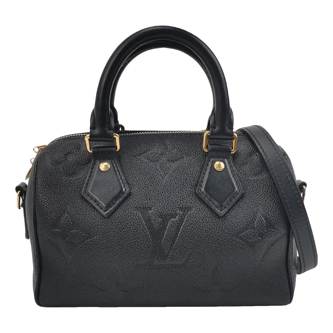 Speedy leather handbag